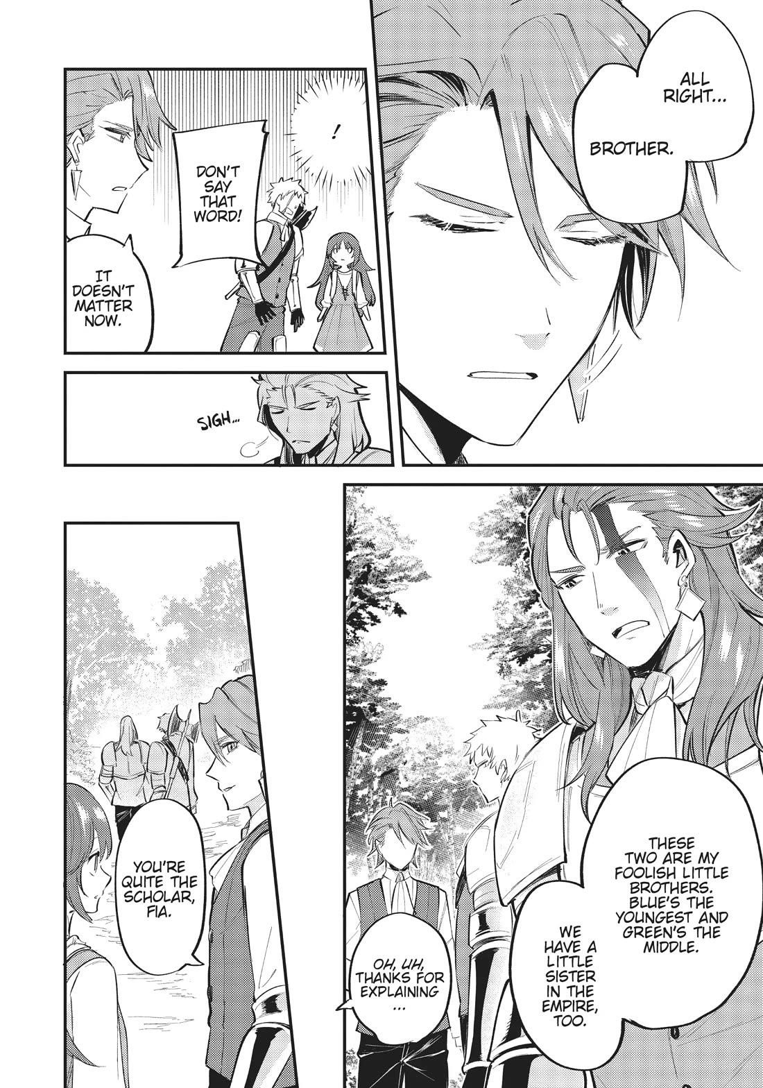 The Reincarnated Great Saint Hides That She’s a Saint Chapter 21.1 - Page 22