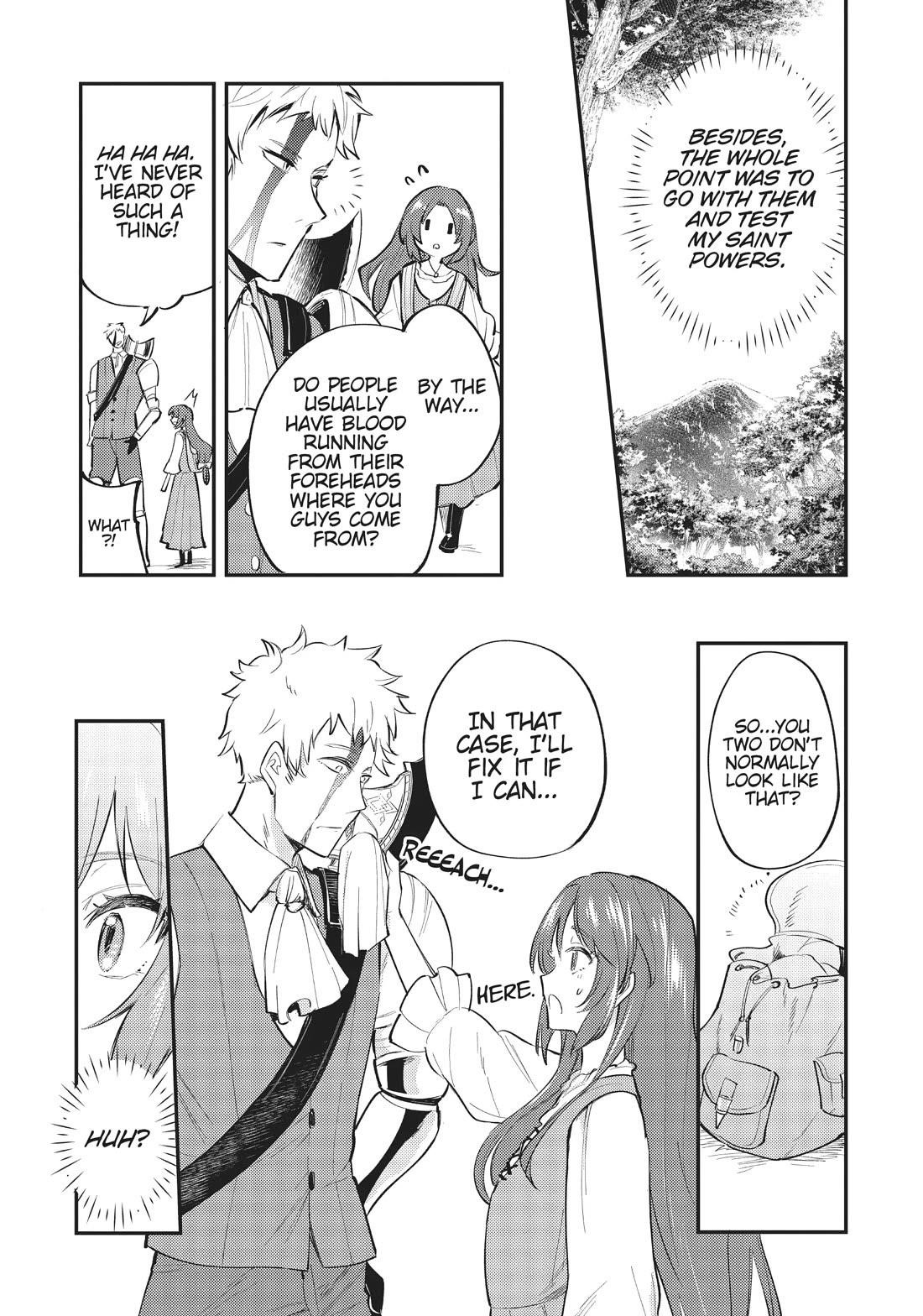 The Reincarnated Great Saint Hides That She’s a Saint Chapter 21.1 - Page 7