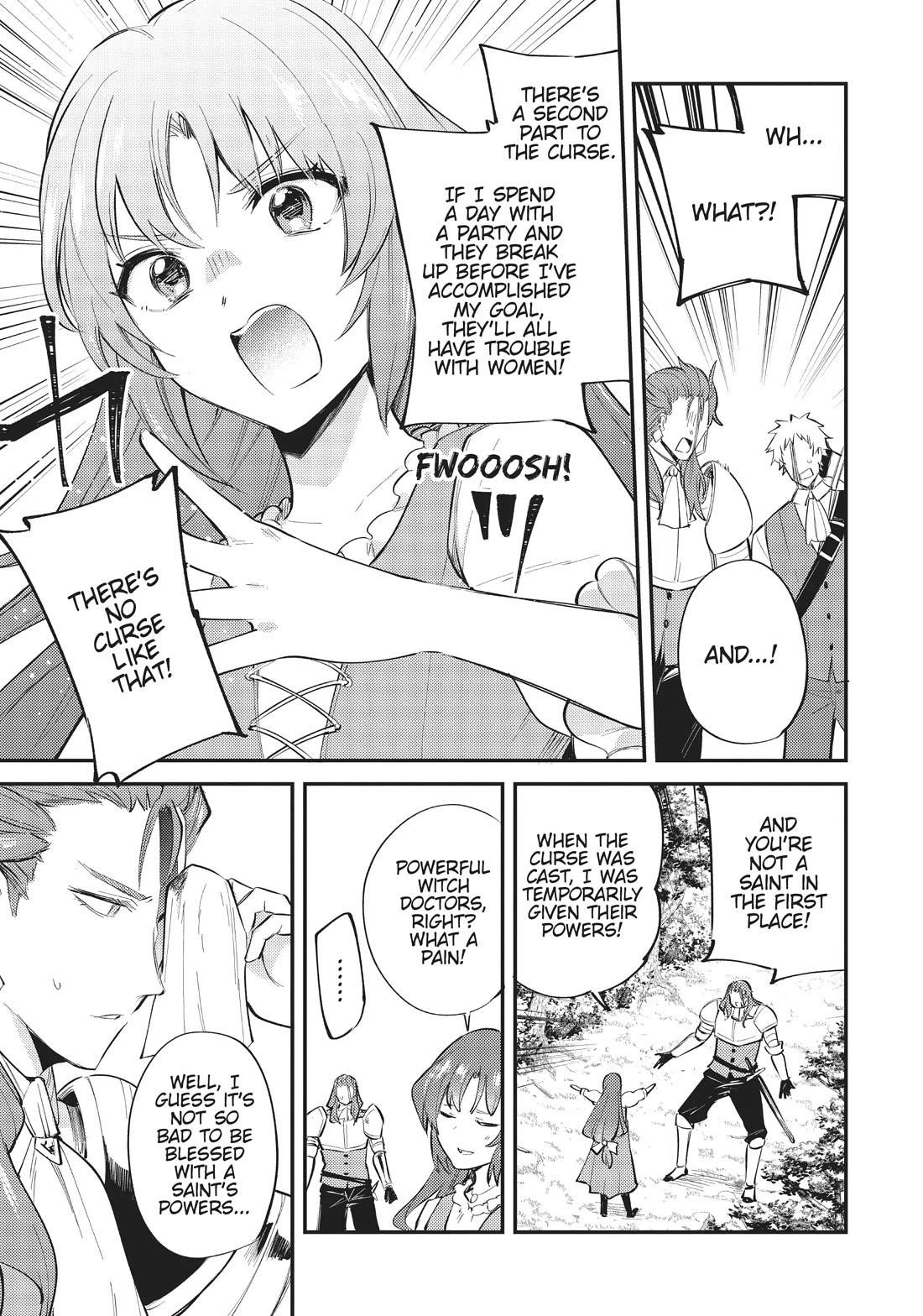 The Reincarnated Great Saint Hides That She’s a Saint Chapter 21.1 - Page 9