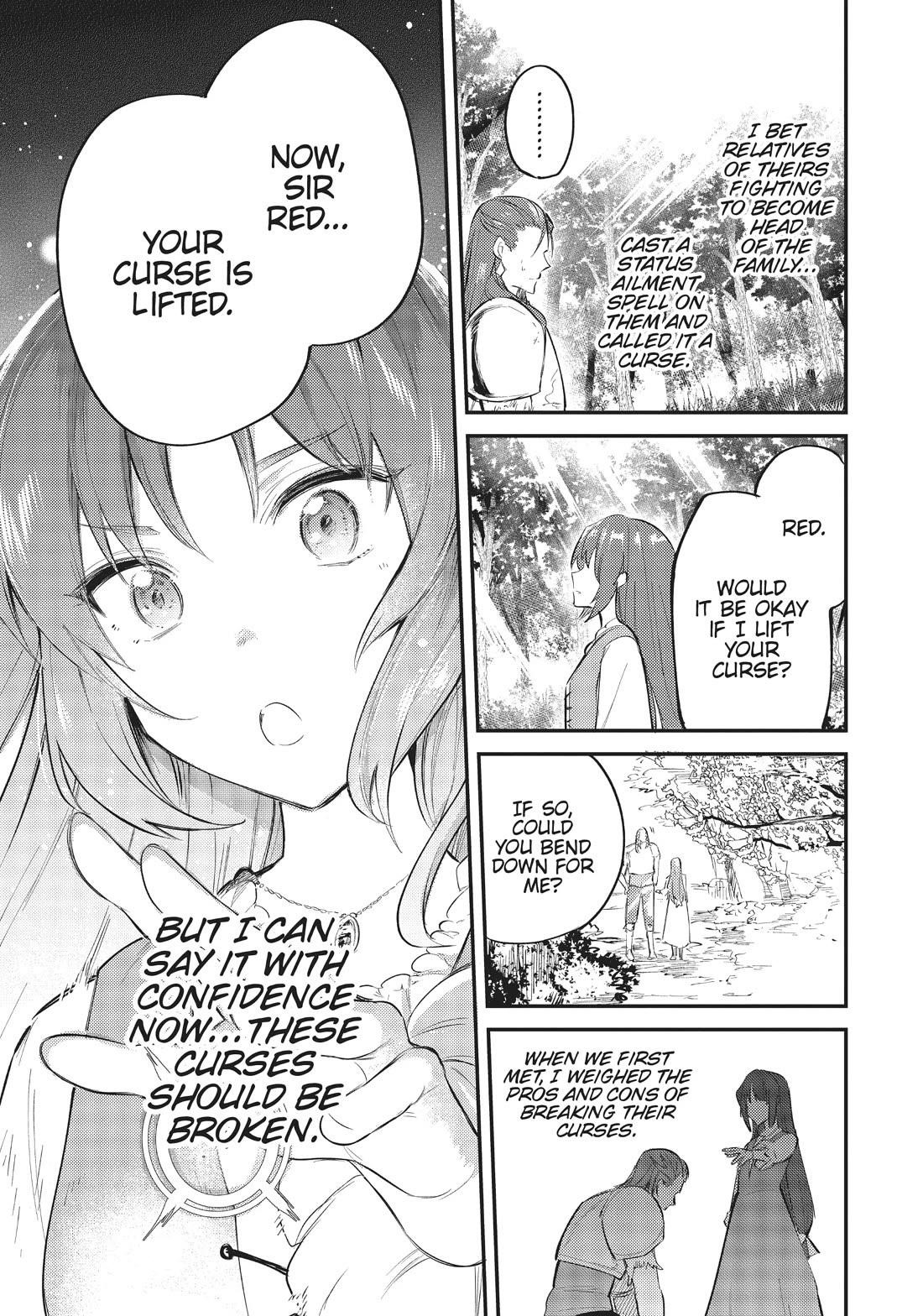 The Reincarnated Great Saint Hides That She’s a Saint Chapter 21.2 - Page 21