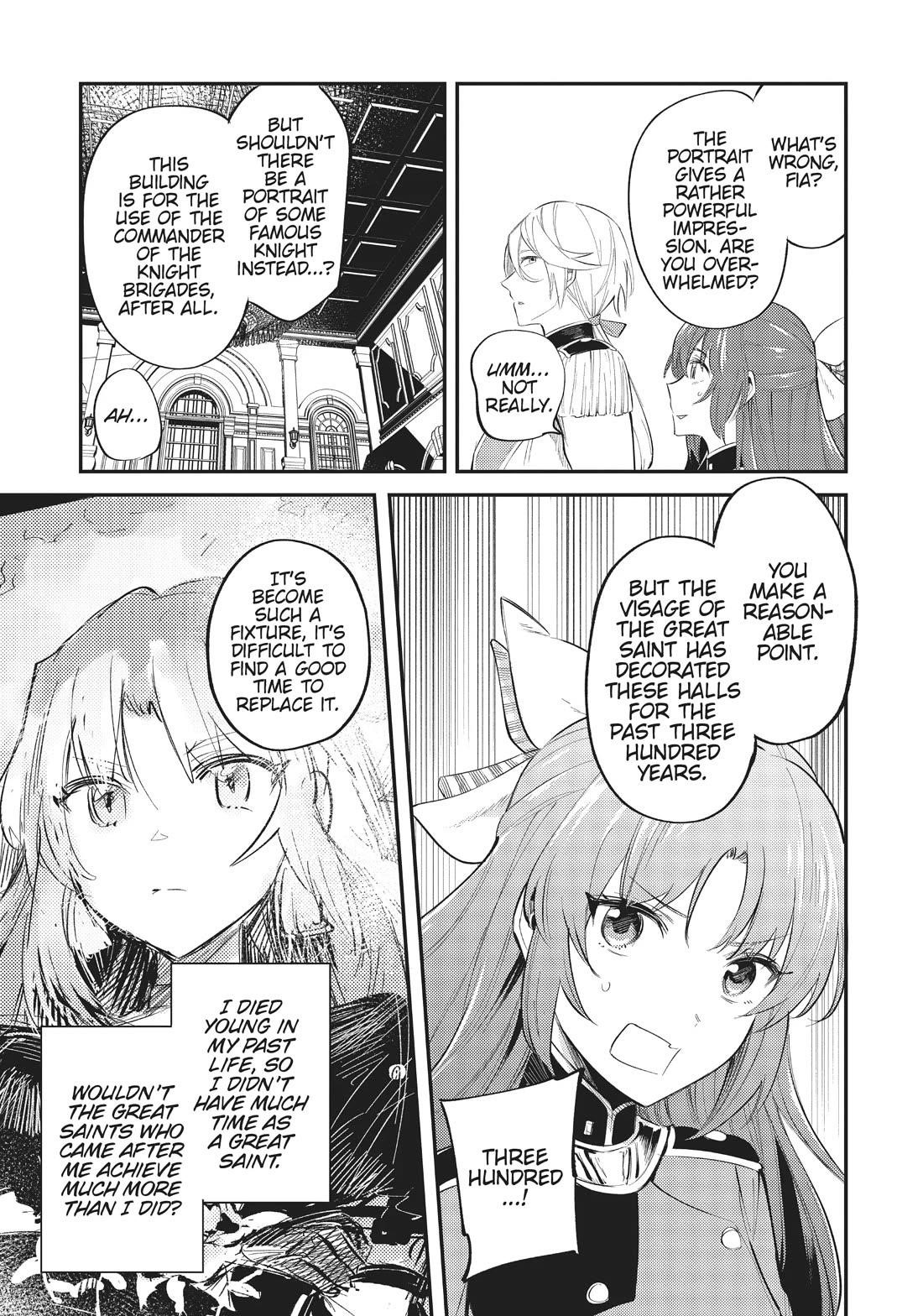 The Reincarnated Great Saint Hides That She’s a Saint Chapter 21 - Page 9