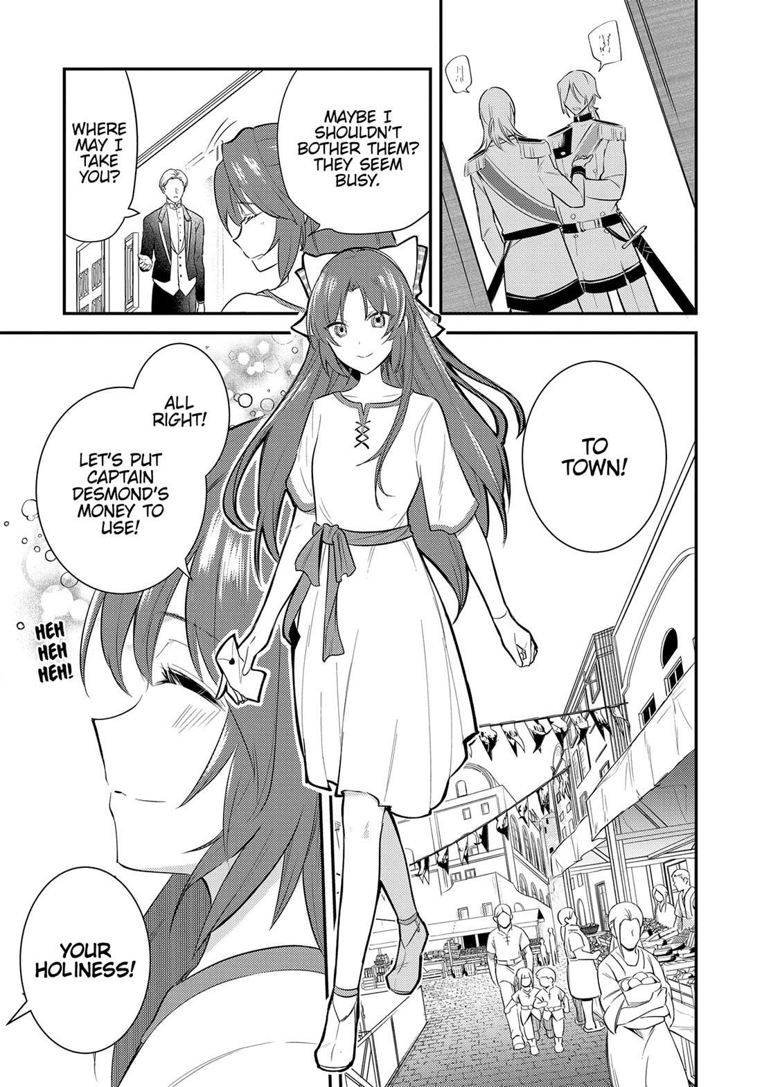 The Reincarnated Great Saint Hides That She’s a Saint Chapter 27 - Page 8