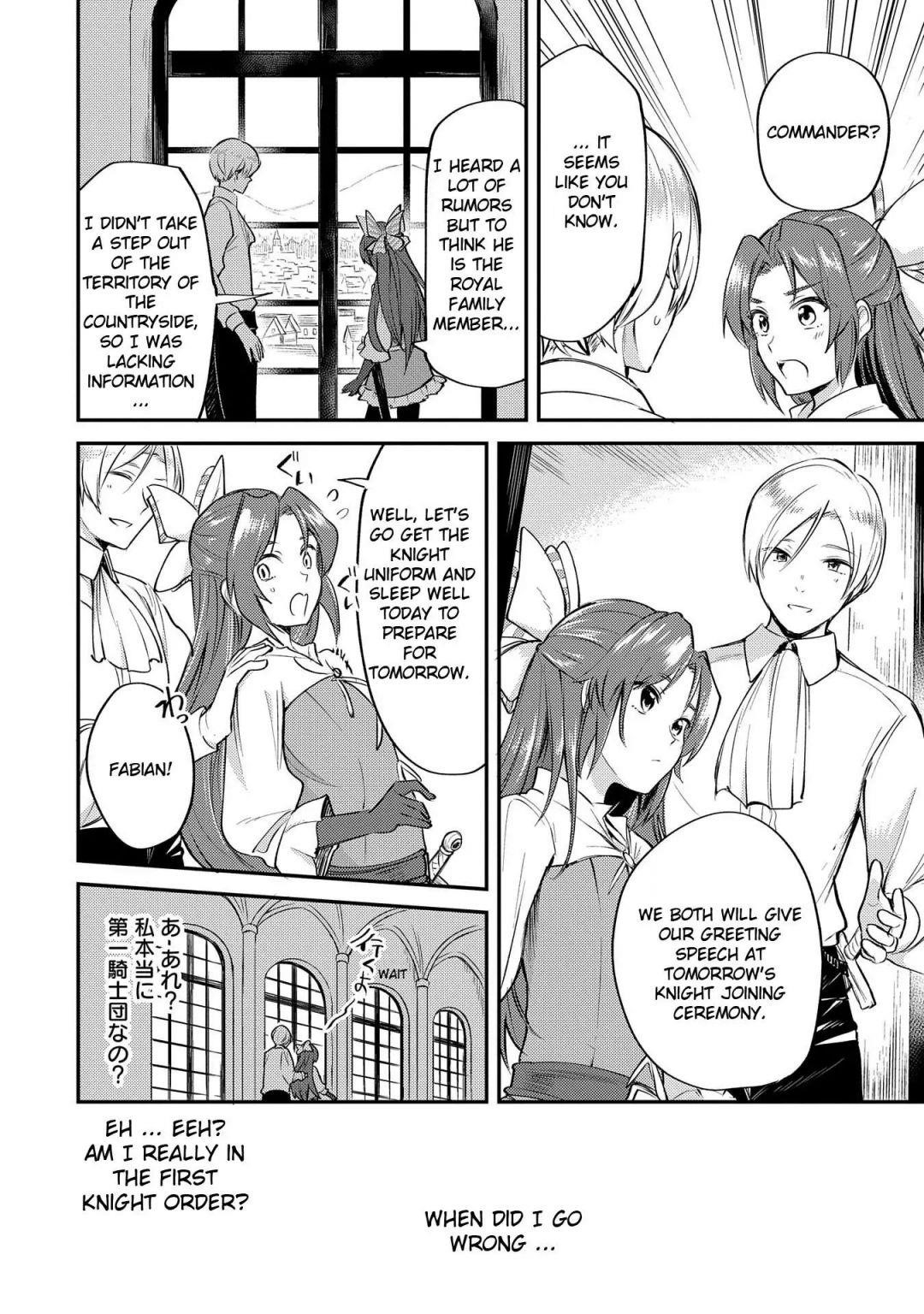 The Reincarnated Great Saint Hides That She’s a Saint Chapter 3.1 - Page 9