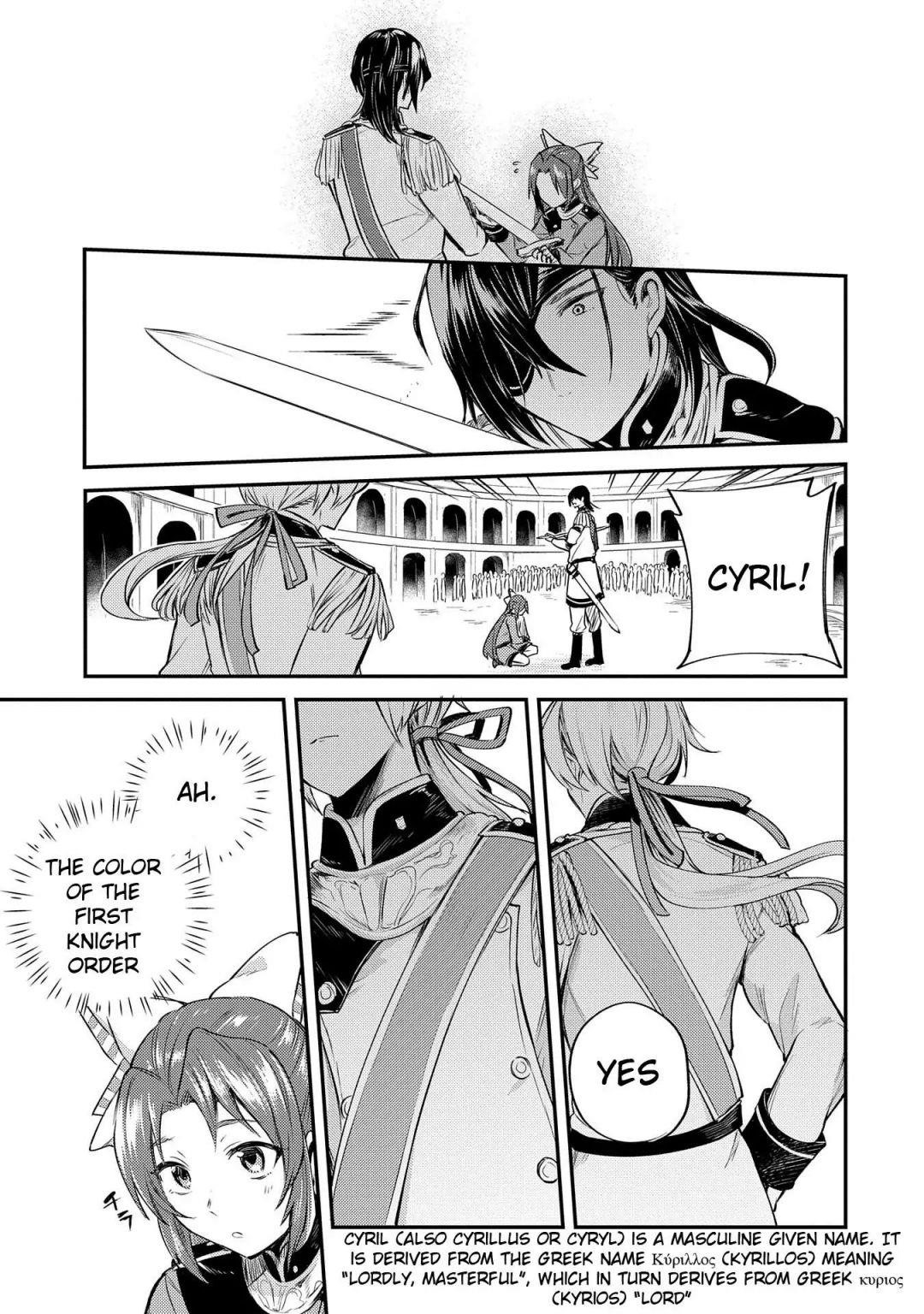 The Reincarnated Great Saint Hides That She’s a Saint Chapter 3.2 - Page 9