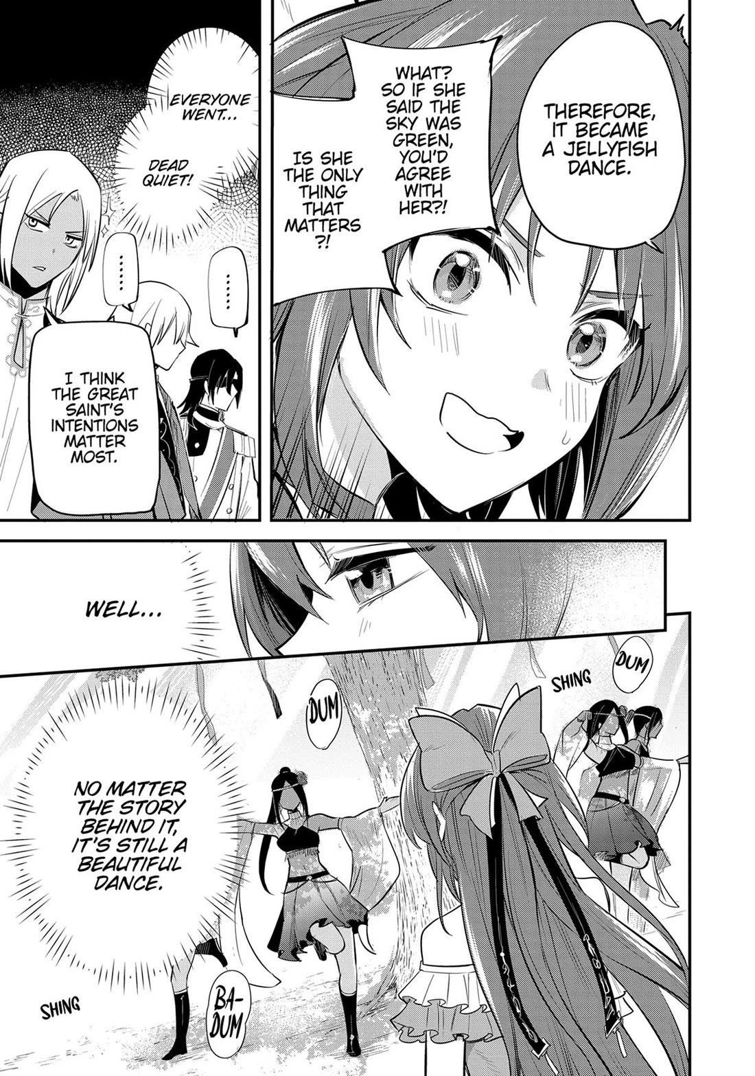 The Reincarnated Great Saint Hides That She’s a Saint Chapter 35 - Page 17