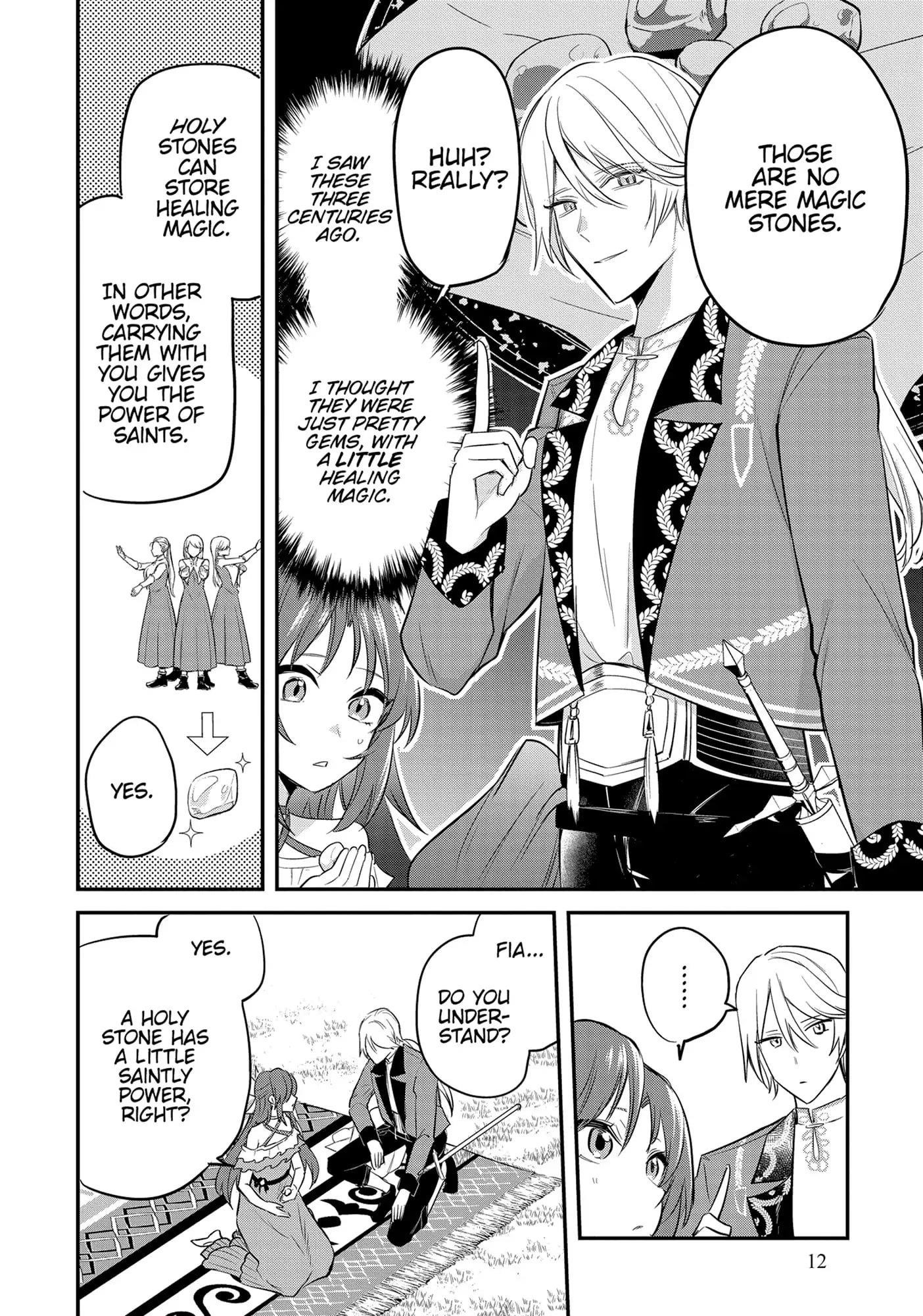 The Reincarnated Great Saint Hides That She’s a Saint Chapter 36 - Page 13