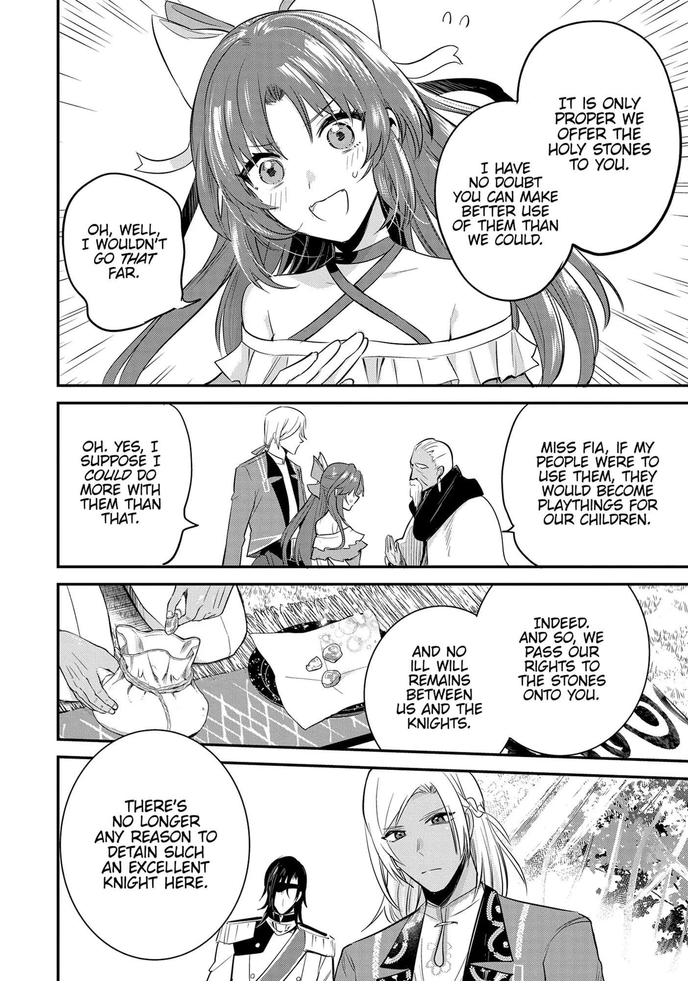 The Reincarnated Great Saint Hides That She’s a Saint Chapter 36 - Page 31