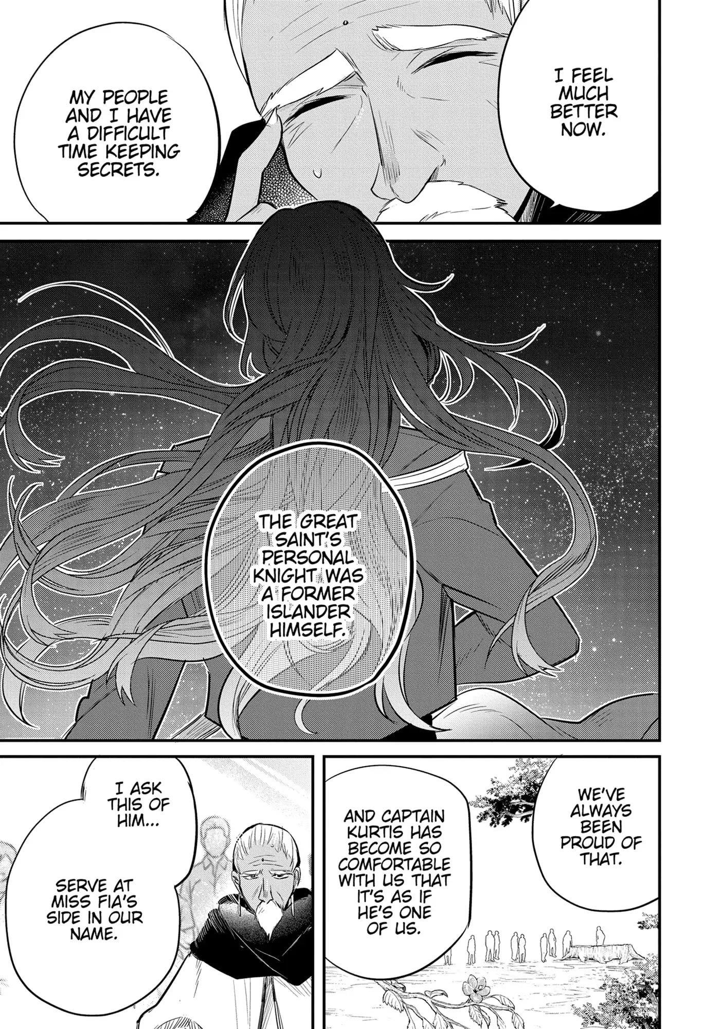 The Reincarnated Great Saint Hides That She’s a Saint Chapter 36 - Page 34