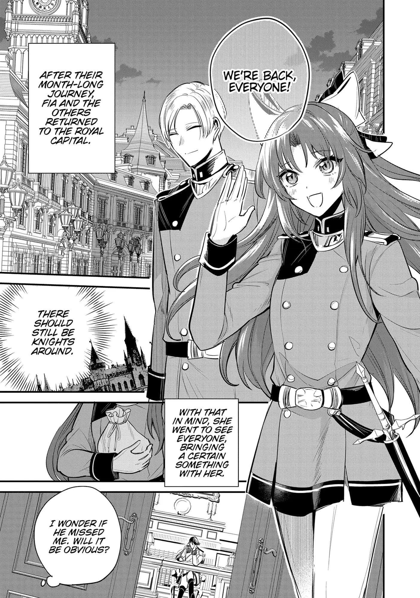 The Reincarnated Great Saint Hides That She’s a Saint Chapter 38 - Page 1