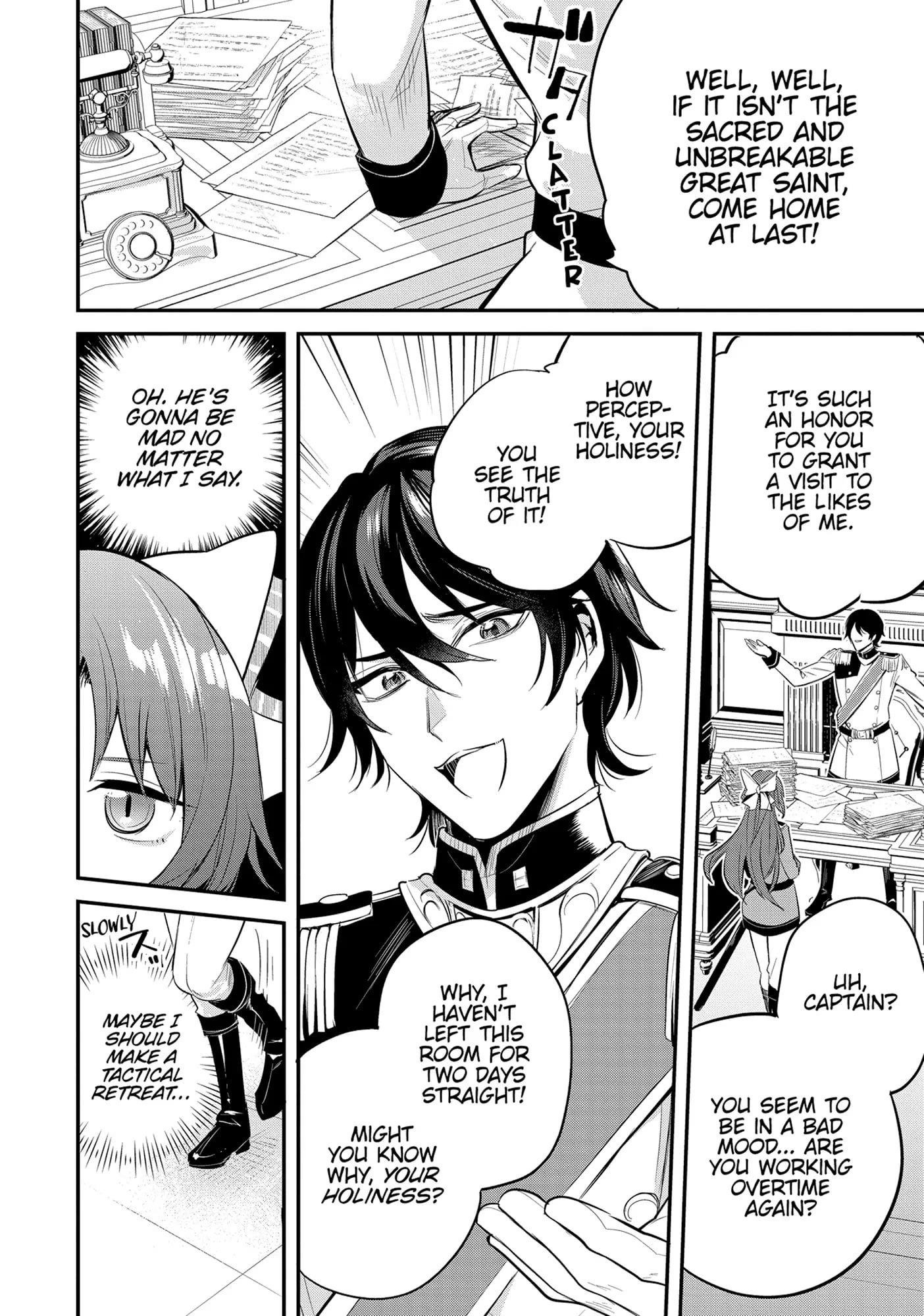 The Reincarnated Great Saint Hides That She’s a Saint Chapter 38 - Page 4