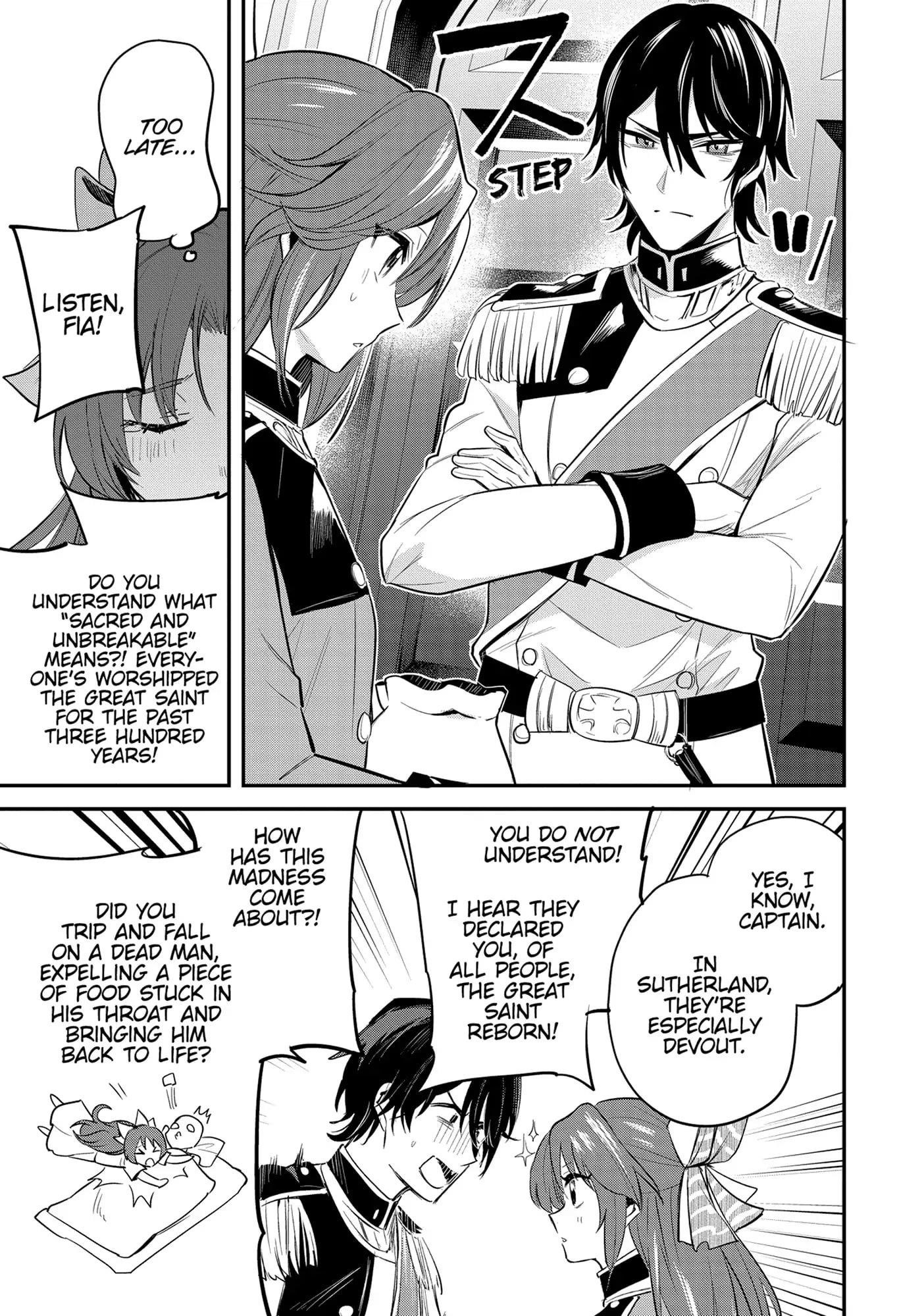 The Reincarnated Great Saint Hides That She’s a Saint Chapter 38 - Page 5