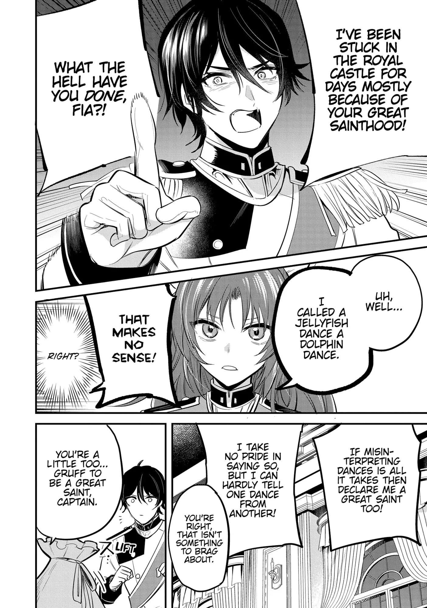 The Reincarnated Great Saint Hides That She’s a Saint Chapter 38 - Page 6