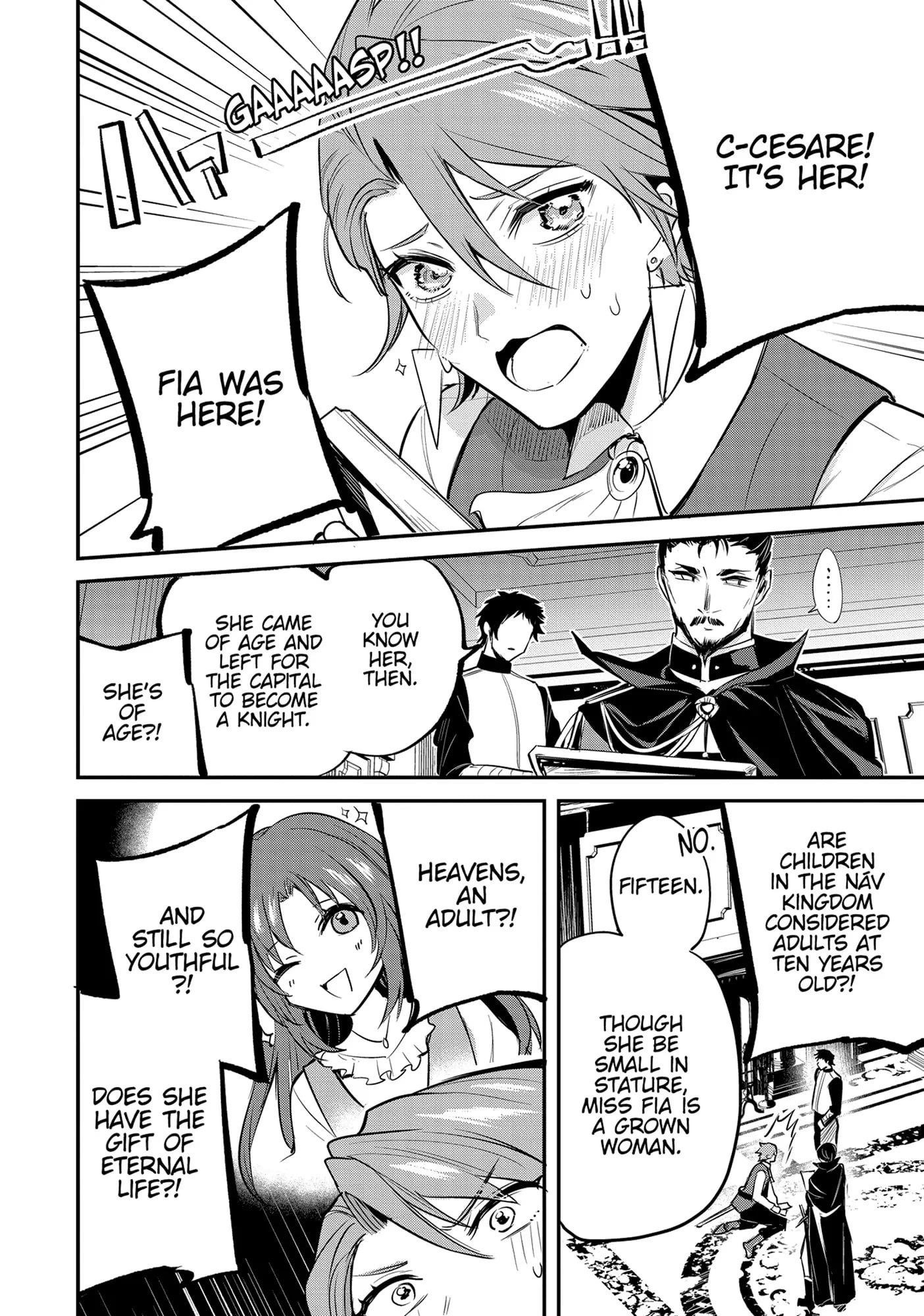 The Reincarnated Great Saint Hides That She’s a Saint Chapter 39 - Page 12