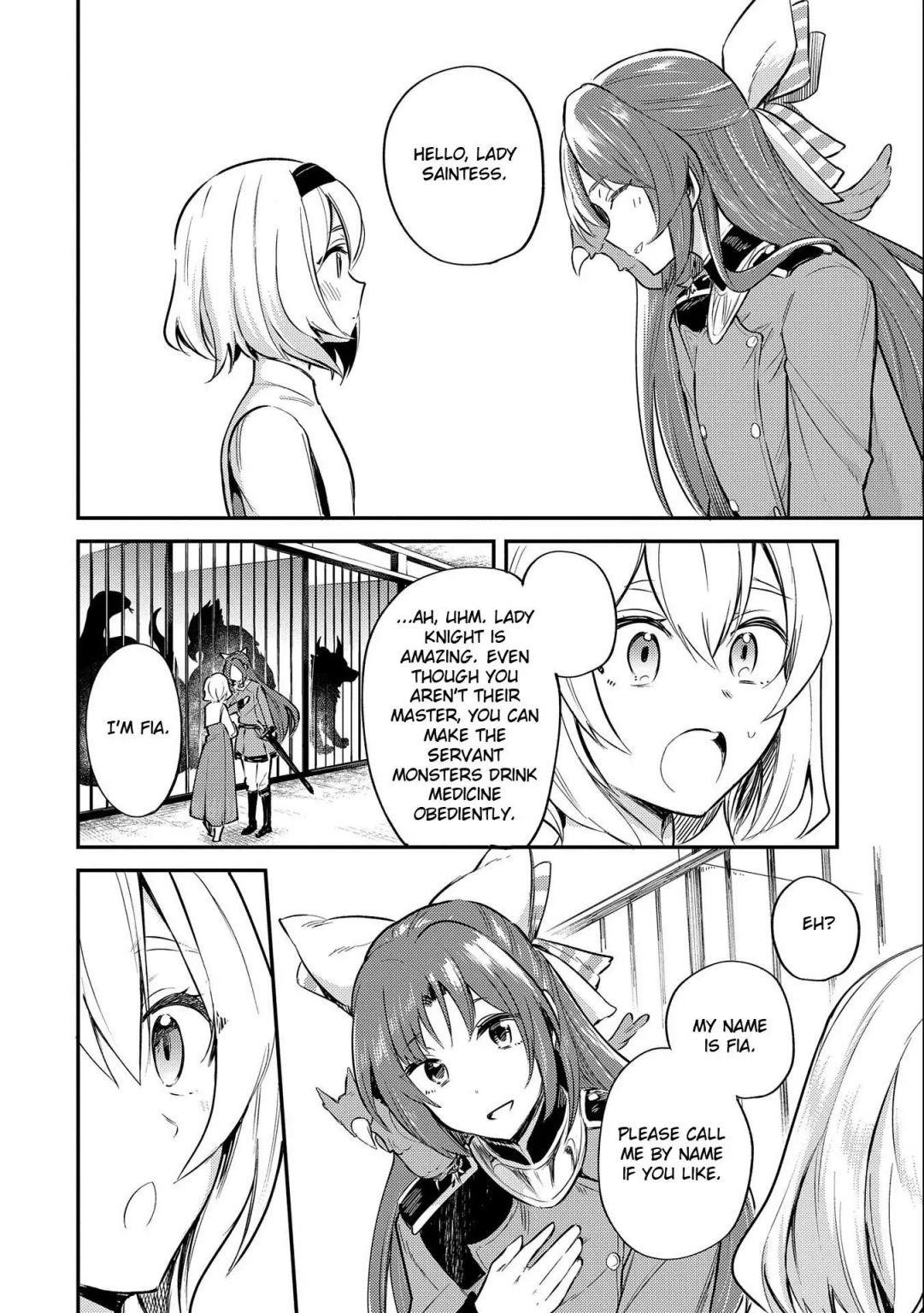 The Reincarnated Great Saint Hides That She’s a Saint Chapter 8.1 - Page 20