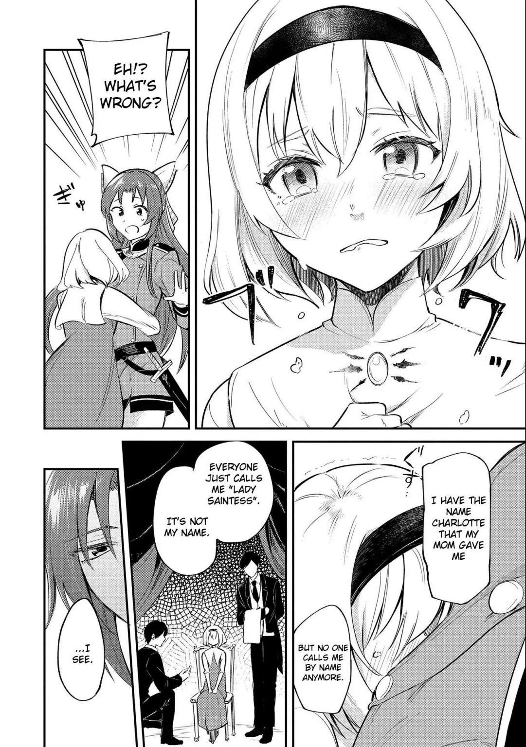 The Reincarnated Great Saint Hides That She’s a Saint Chapter 8.2 - Page 1