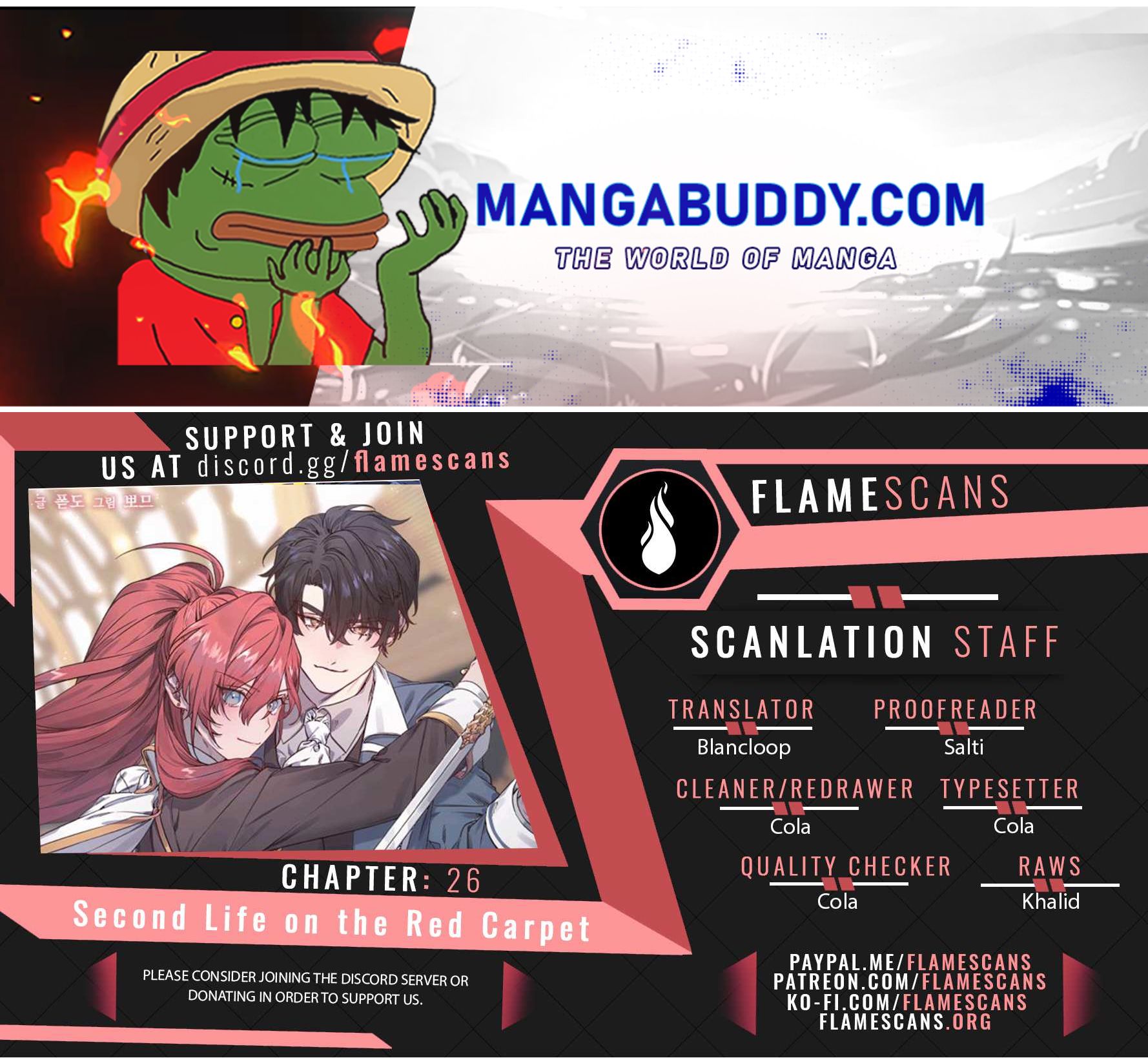 Second Life on the Red Carpet Chapter 26 - Page 1