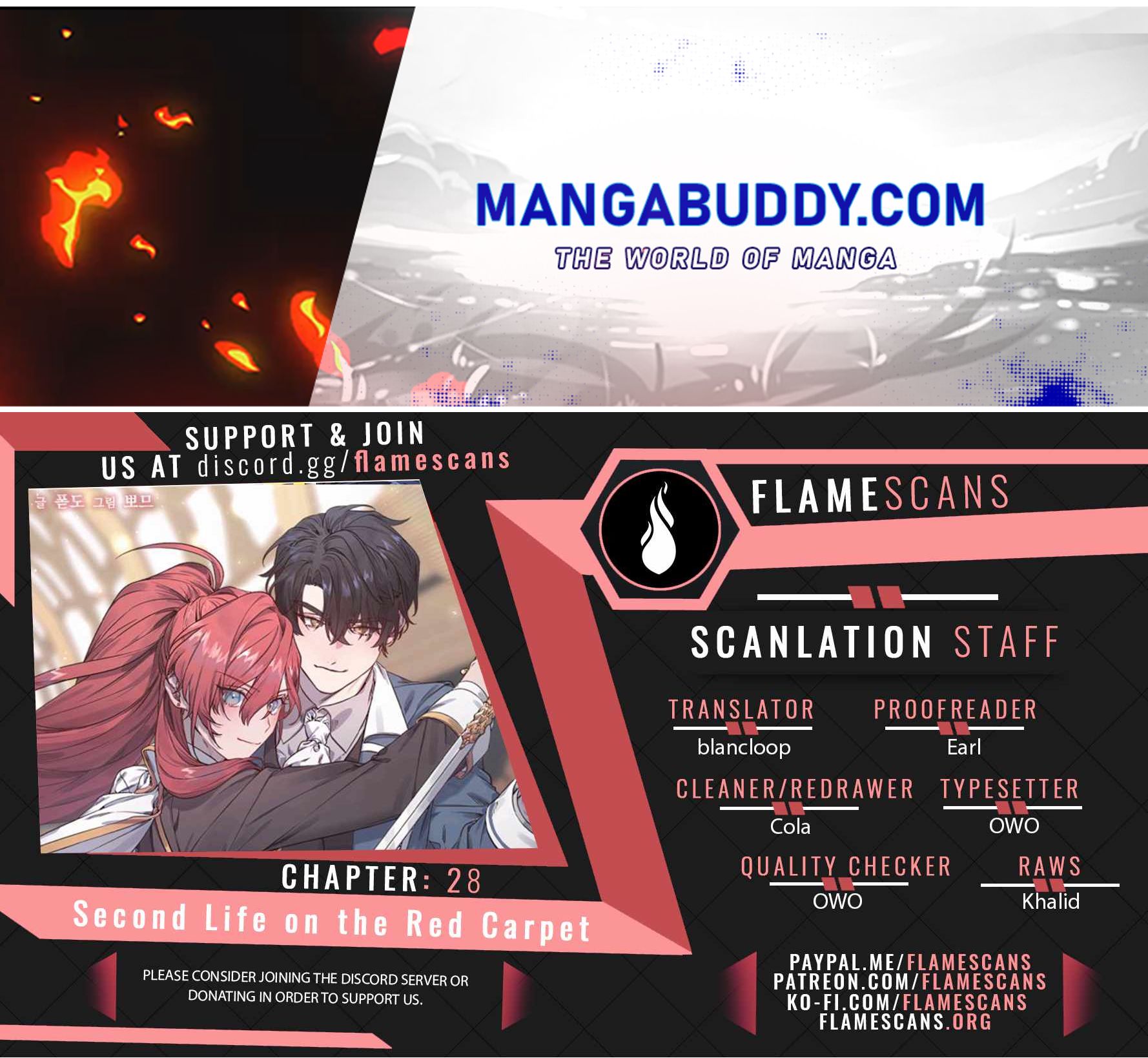 Second Life on the Red Carpet Chapter 28 - Page 1