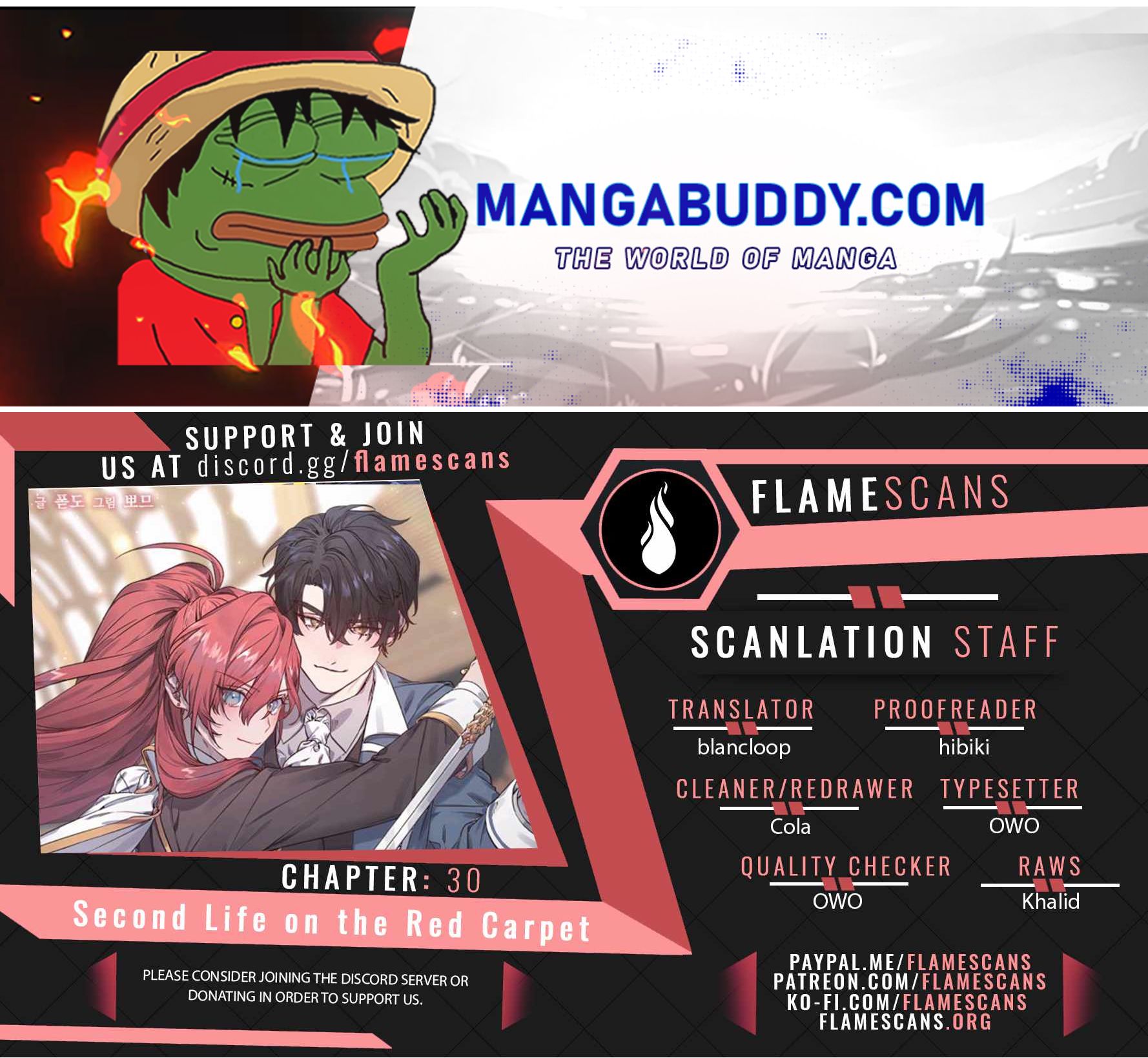 Second Life on the Red Carpet Chapter 30 - Page 1