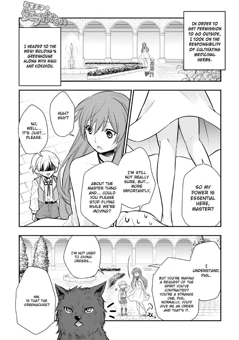 Tensei Ouji Wa Daraketai Chapter 7 - Page 1