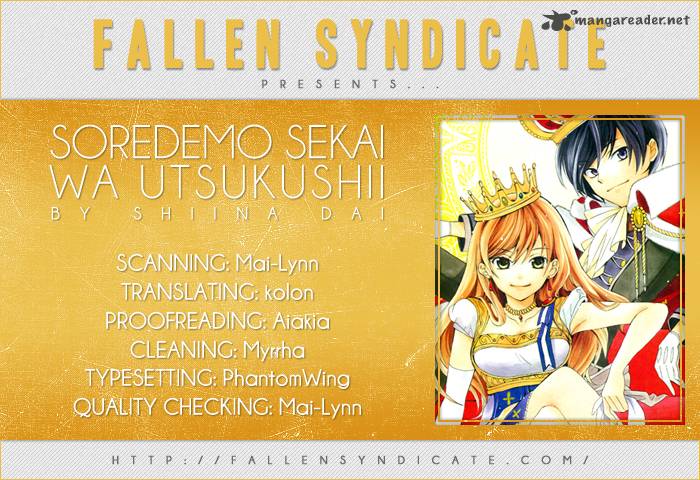 Soredemo Sekai wa Utsukushii Chapter 12 - Page 1