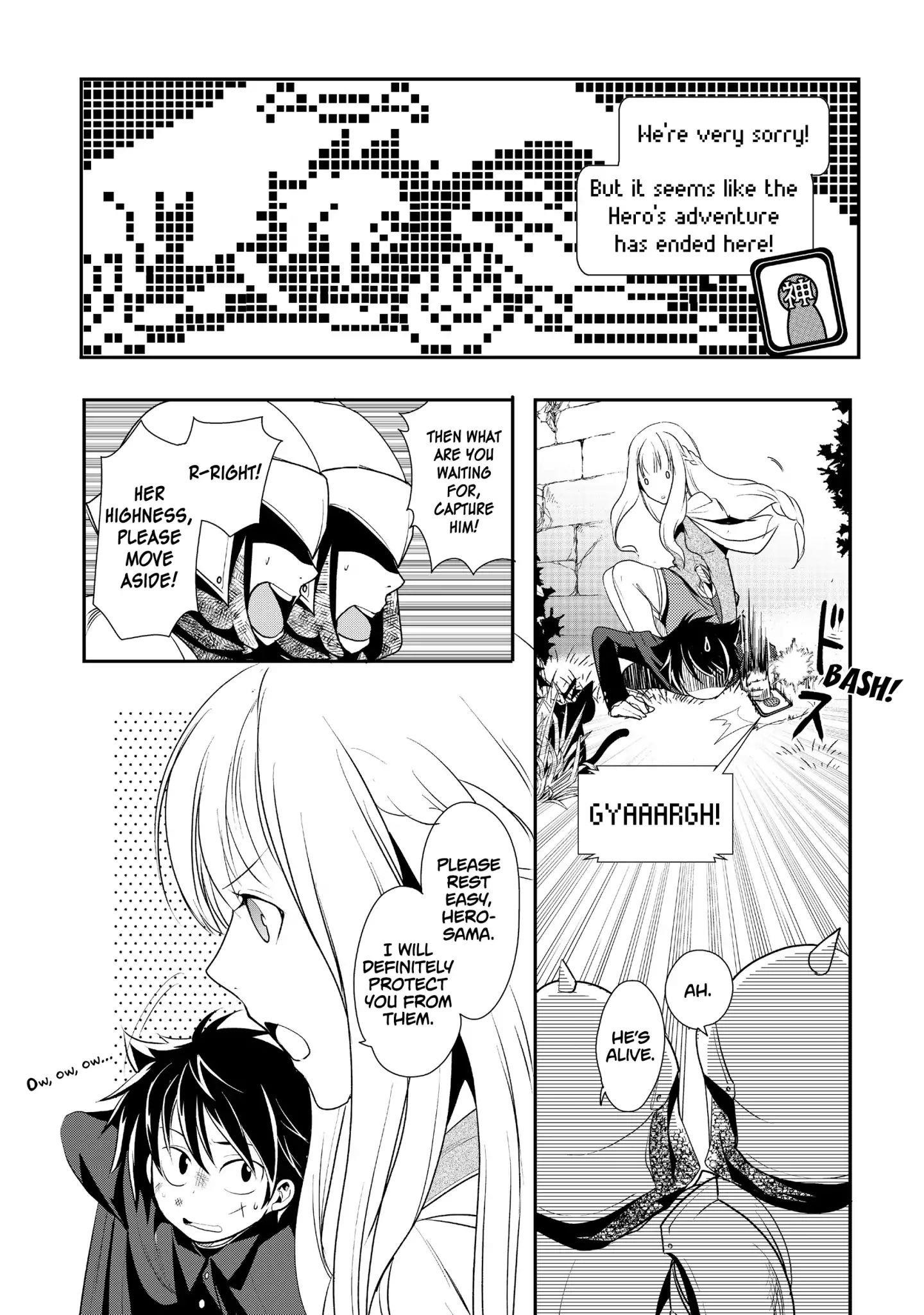 The Abandoned Hero Is Going Home Chapter 4.1 - Page 4