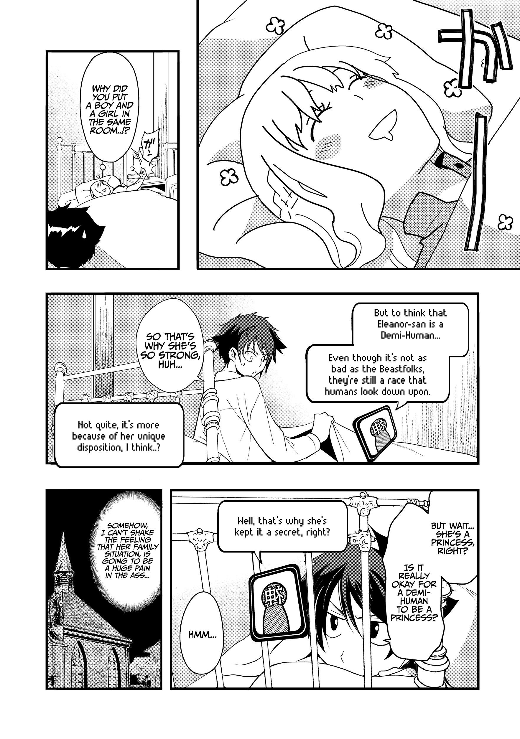 The Abandoned Hero Is Going Home Chapter 5.2 - Page 15