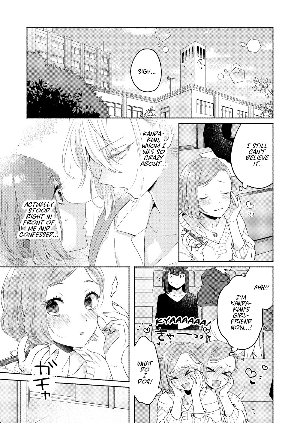 Handsome Girl And Sheltered Girl Chapter 2 - Page 1