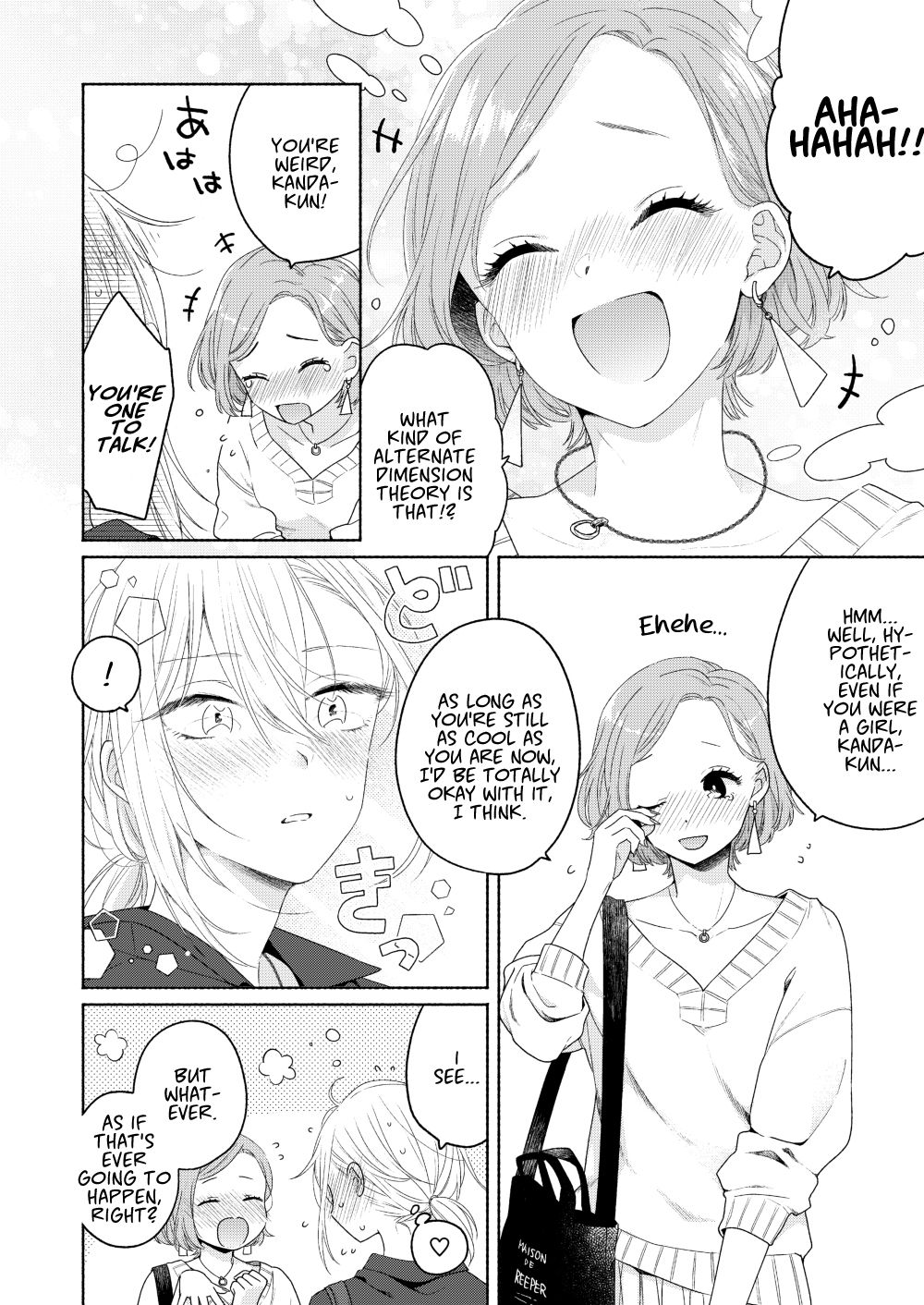 Handsome Girl And Sheltered Girl Chapter 2 - Page 22