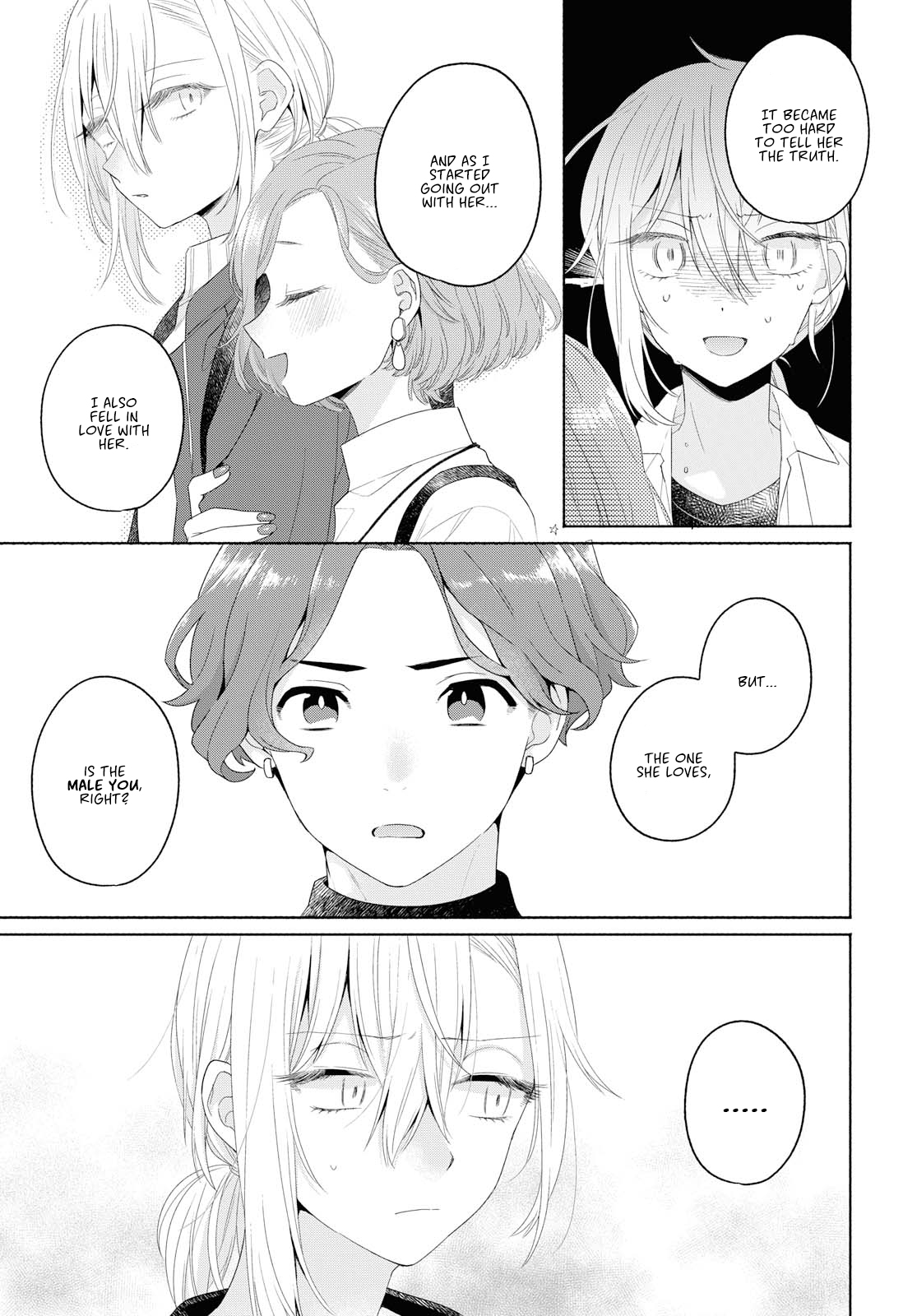 Handsome Girl And Sheltered Girl Chapter 7 - Page 17