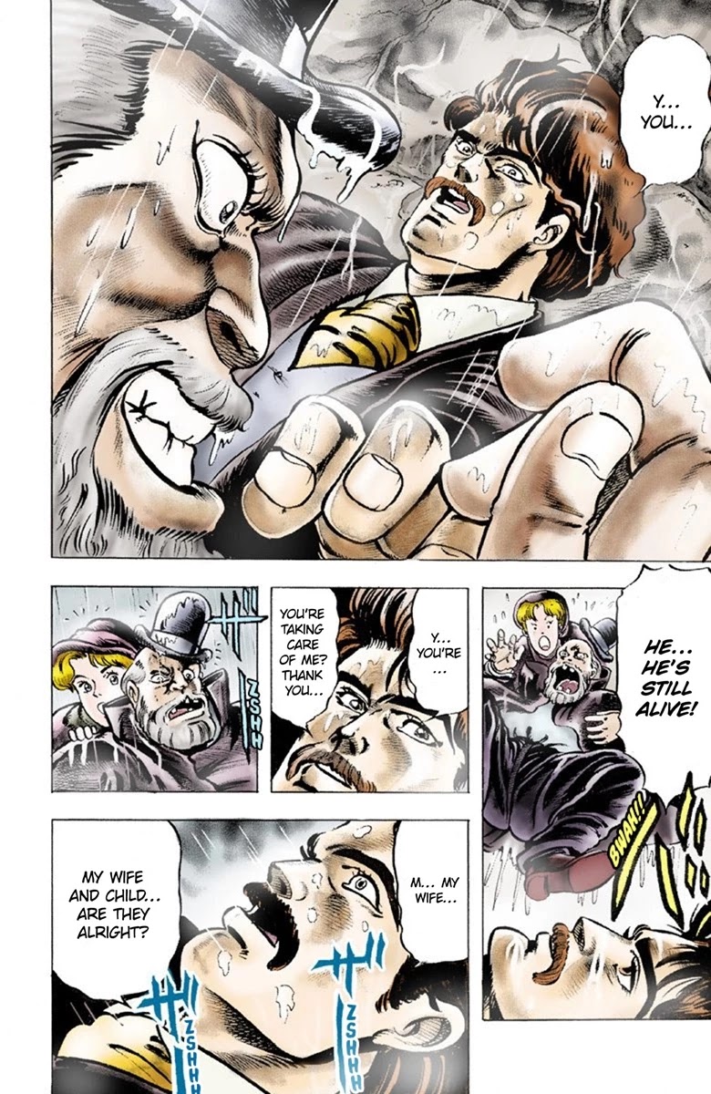 JoJo’s Bizarre Adventure Part 1 – Phantom Blood (Colored) Chapter 1 - Page 14