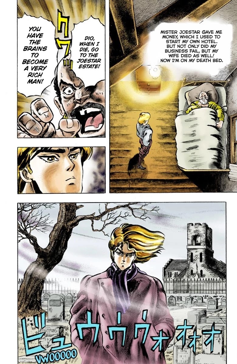 JoJo’s Bizarre Adventure Part 1 – Phantom Blood (Colored) Chapter 1 - Page 16