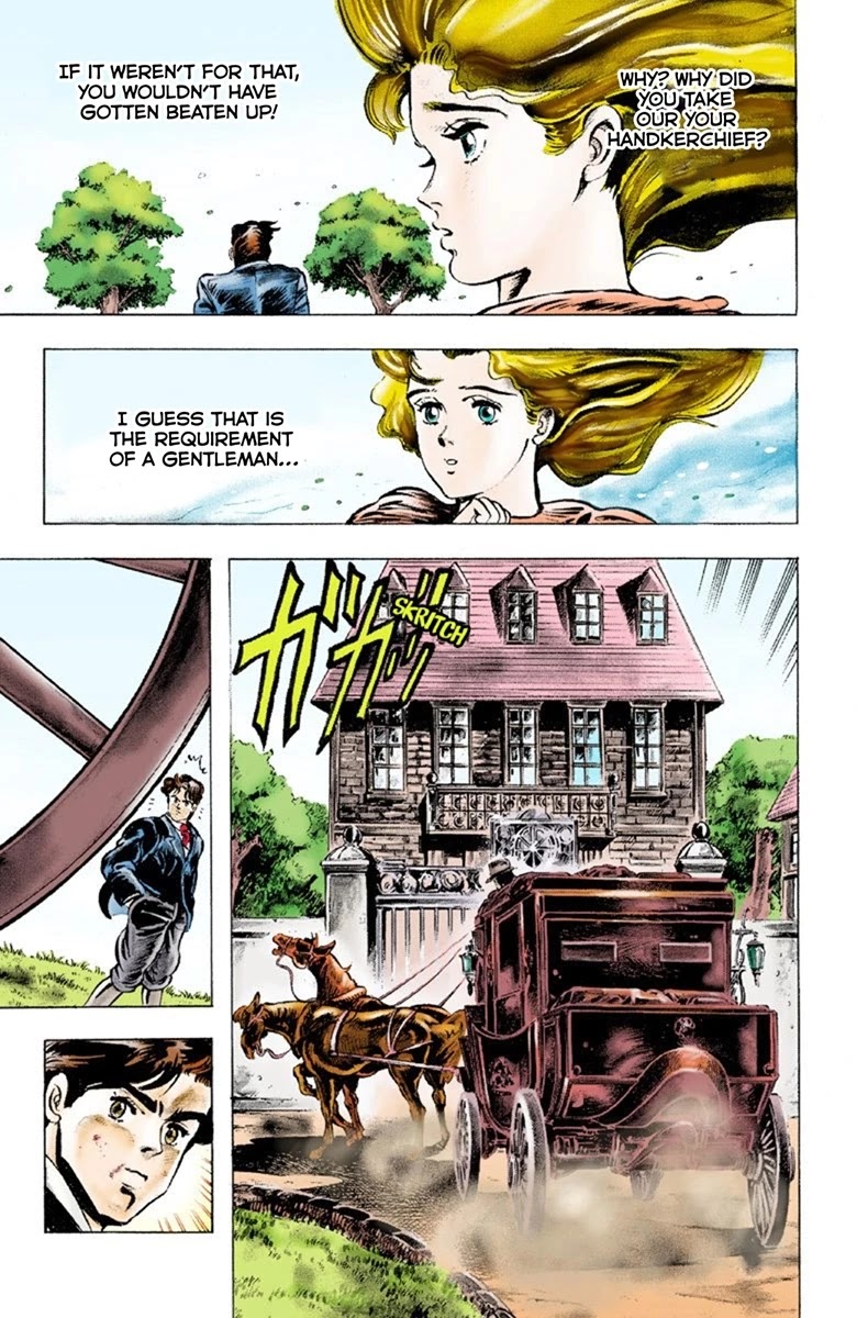 JoJo’s Bizarre Adventure Part 1 – Phantom Blood (Colored) Chapter 1 - Page 25