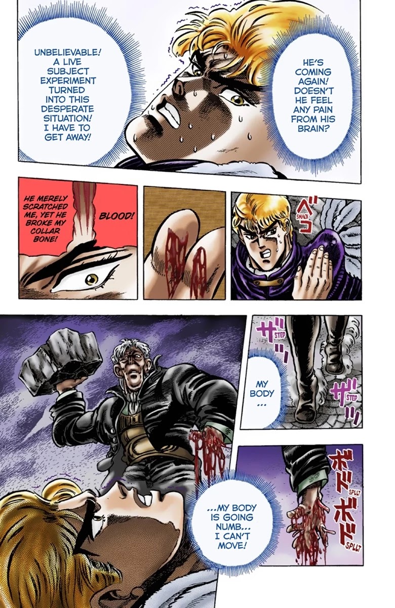 JoJo’s Bizarre Adventure Part 1 – Phantom Blood (Colored) Chapter 10 - Page 12