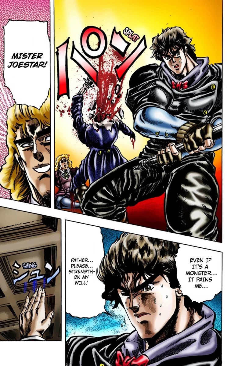 JoJo’s Bizarre Adventure Part 1 – Phantom Blood (Colored) Chapter 14 - Page 10