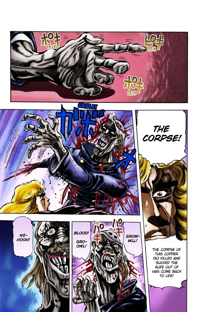 JoJo’s Bizarre Adventure Part 1 – Phantom Blood (Colored) Chapter 14 - Page 6