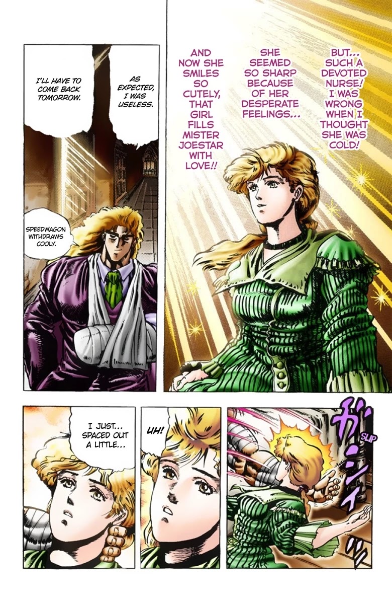 JoJo’s Bizarre Adventure Part 1 – Phantom Blood (Colored) Chapter 17 - Page 13