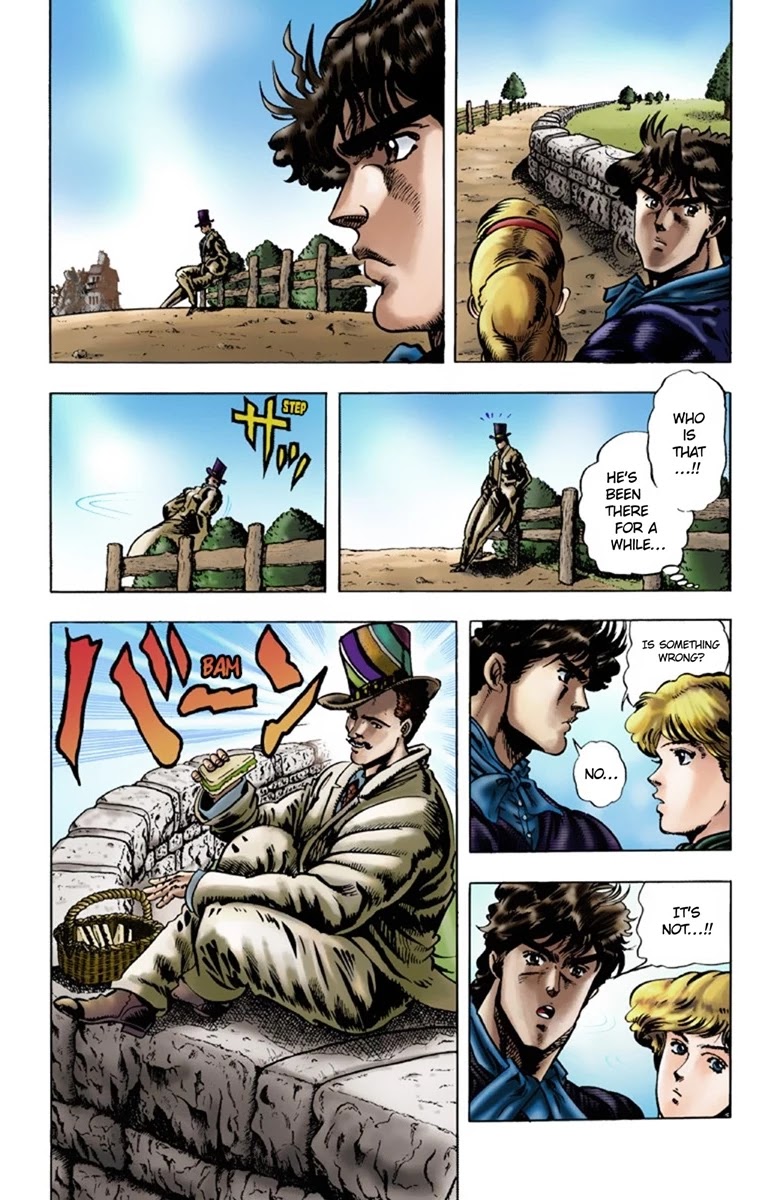 JoJo’s Bizarre Adventure Part 1 – Phantom Blood (Colored) Chapter 18 - Page 14