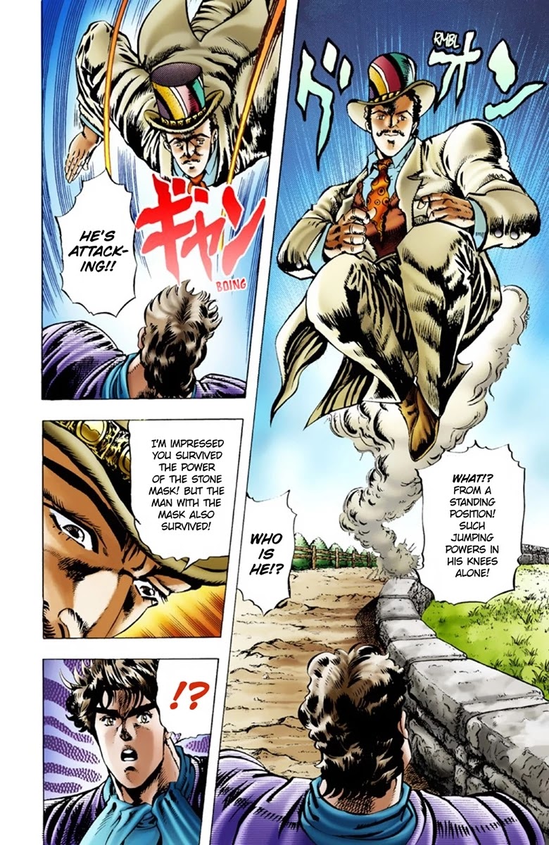 JoJo’s Bizarre Adventure Part 1 – Phantom Blood (Colored) Chapter 18 - Page 16