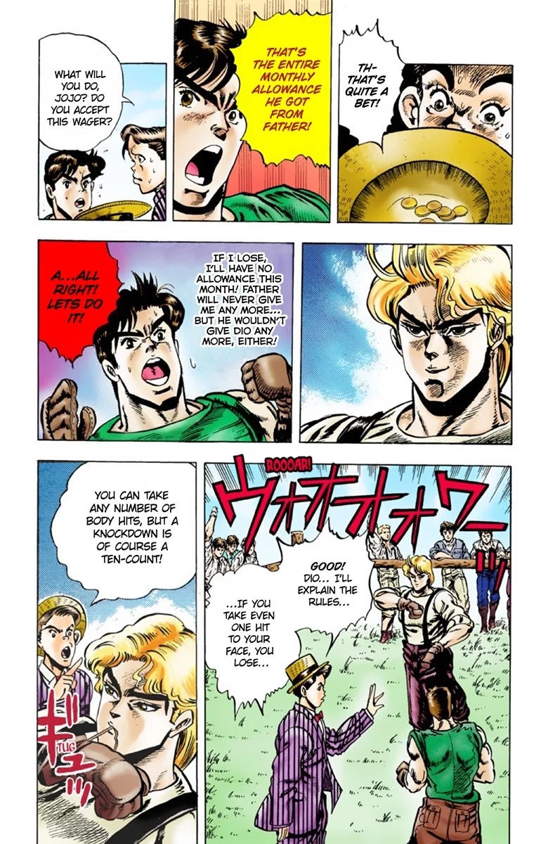 JoJo’s Bizarre Adventure Part 1 – Phantom Blood (Colored) Chapter 2 - Page 15