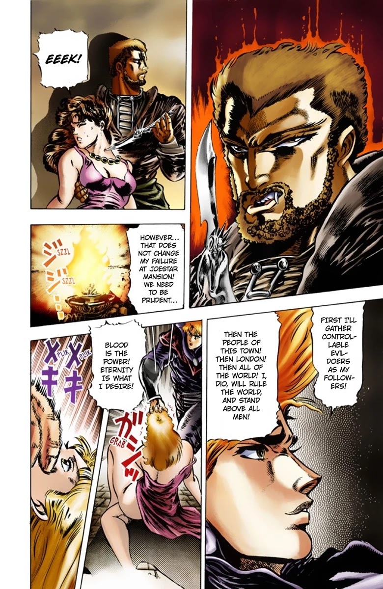 JoJo’s Bizarre Adventure Part 1 – Phantom Blood (Colored) Chapter 21 - Page 8