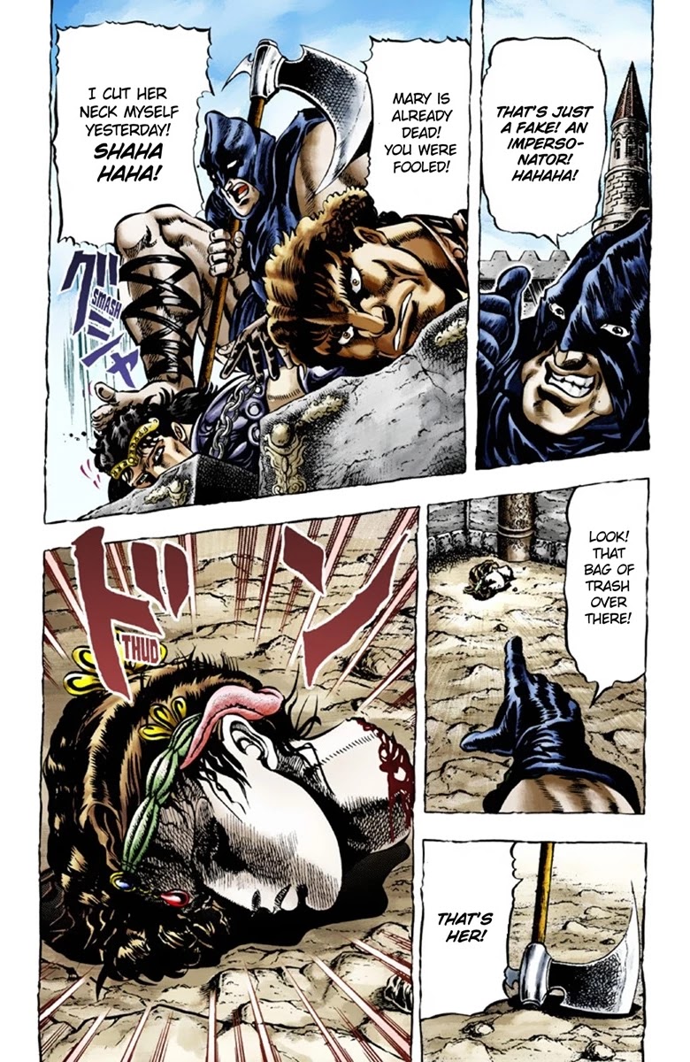 JoJo’s Bizarre Adventure Part 1 – Phantom Blood (Colored) Chapter 27 - Page 11