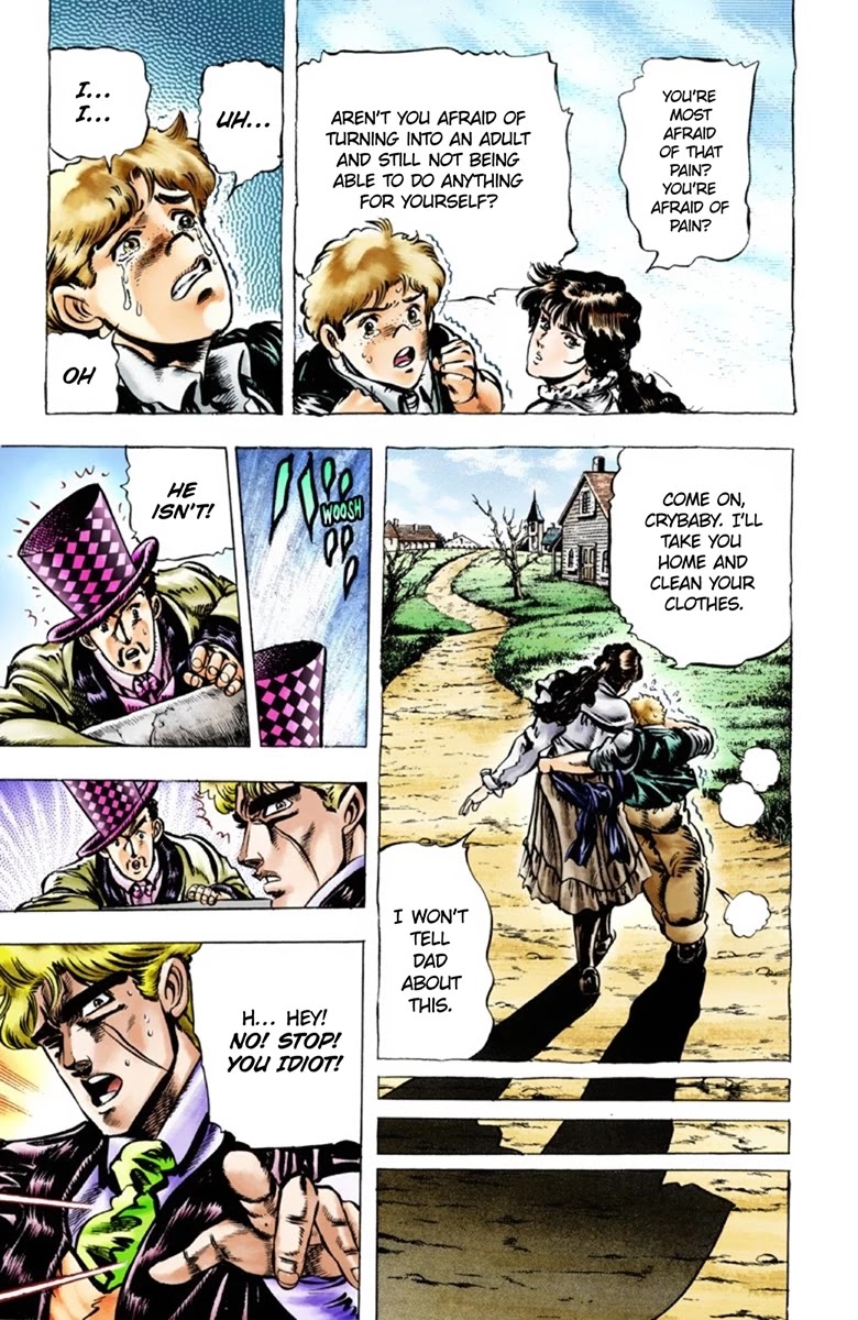 JoJo’s Bizarre Adventure Part 1 – Phantom Blood (Colored) Chapter 33 - Page 14