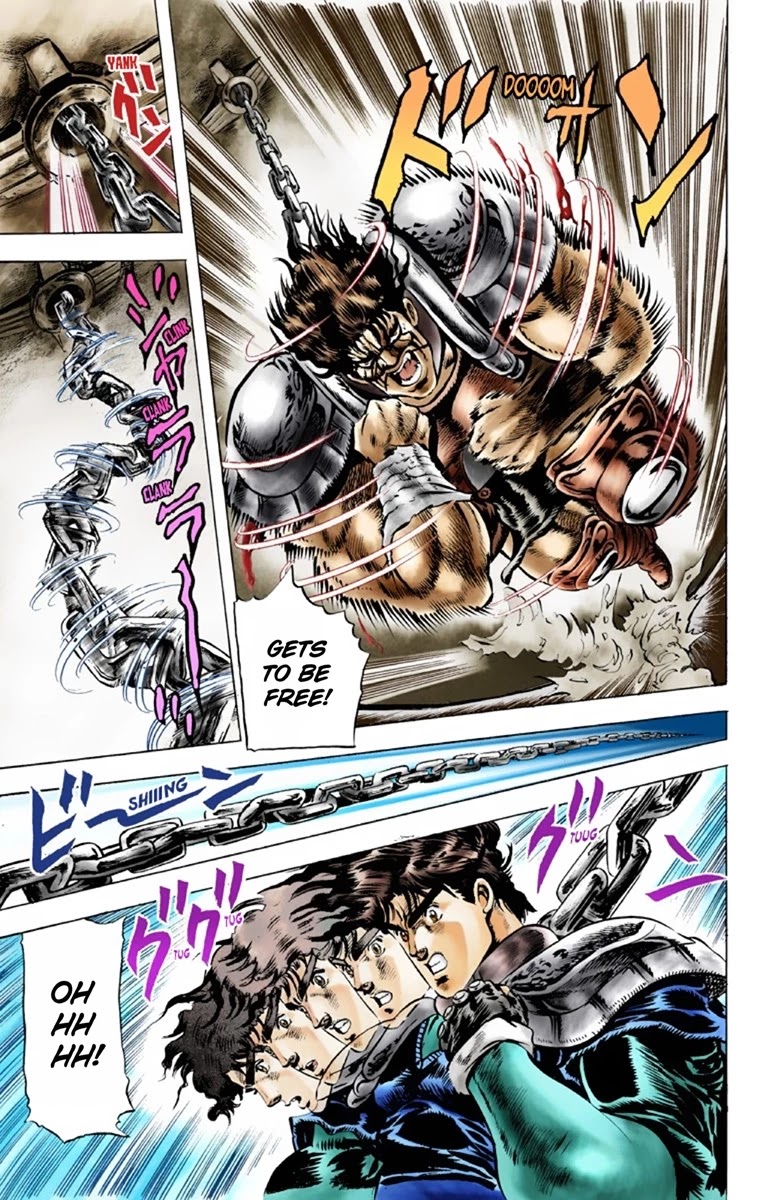 JoJo’s Bizarre Adventure Part 1 – Phantom Blood (Colored) Chapter 33 - Page 4