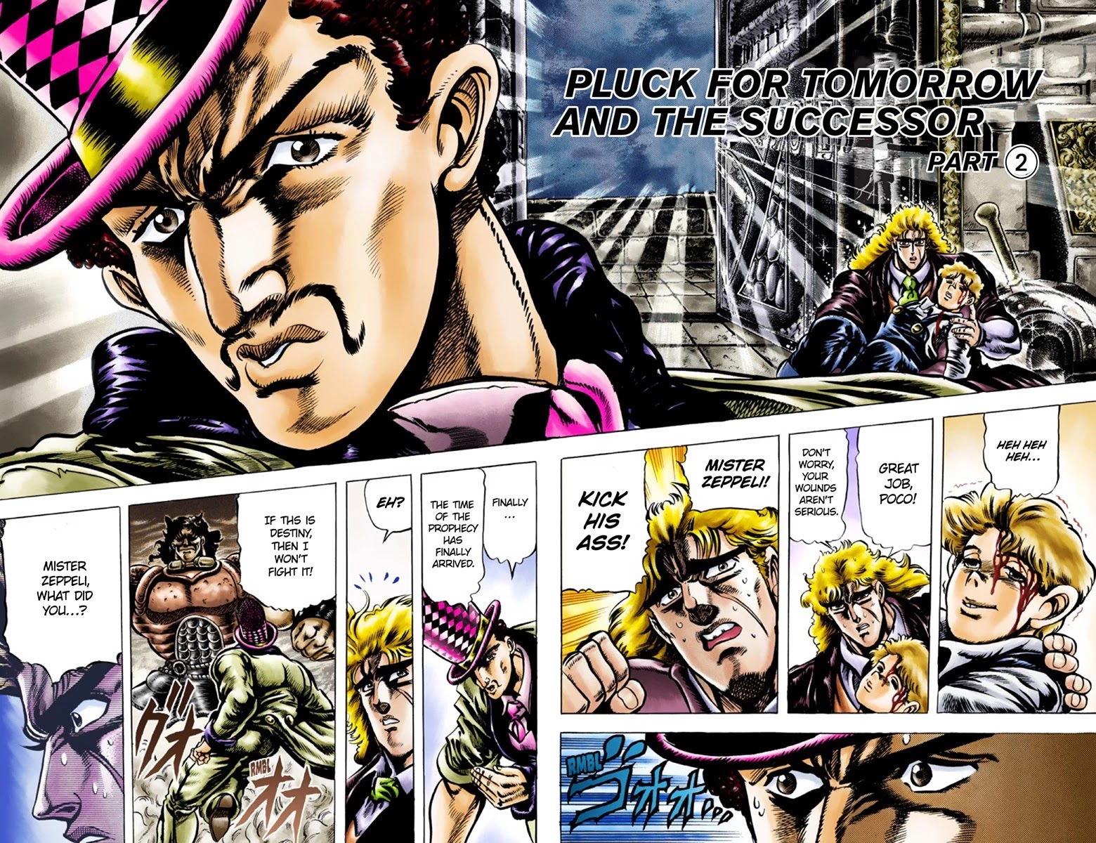 JoJo’s Bizarre Adventure Part 1 – Phantom Blood (Colored) Chapter 34 - Page 2