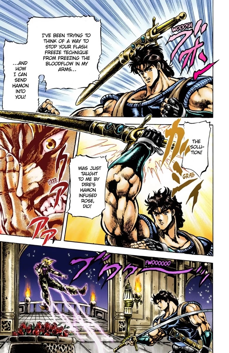 JoJo’s Bizarre Adventure Part 1 – Phantom Blood (Colored) Chapter 39 - Page 1