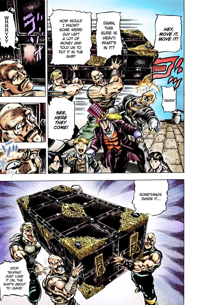 JoJo’s Bizarre Adventure Part 1 – Phantom Blood (Colored) Chapter 41 - Page 18