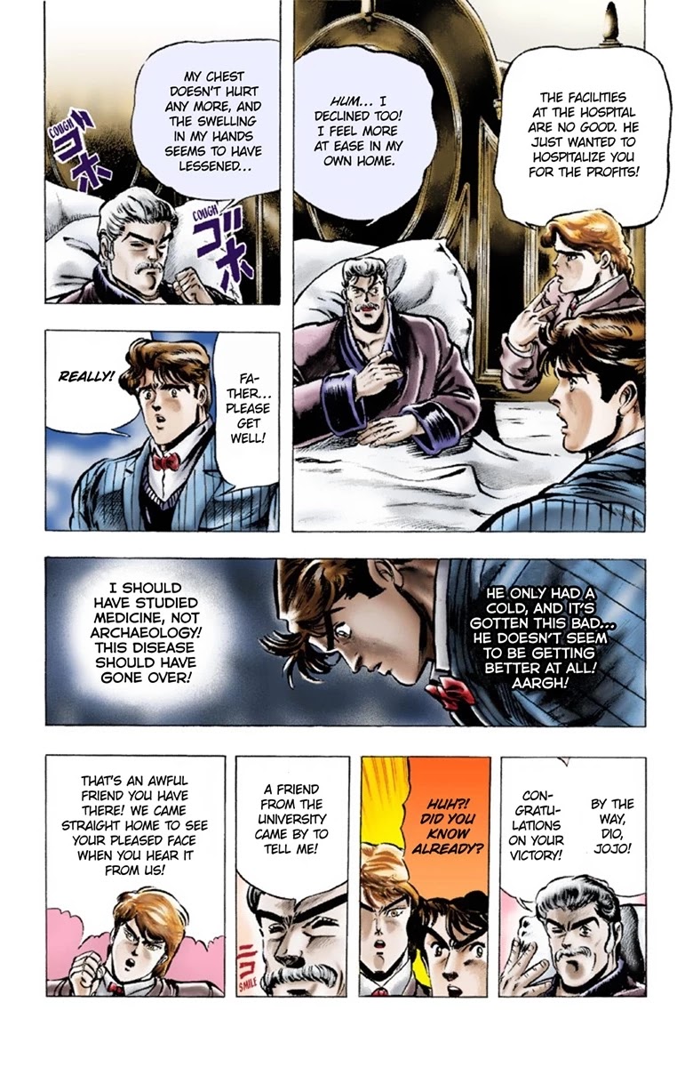 JoJo’s Bizarre Adventure Part 1 – Phantom Blood (Colored) Chapter 6 - Page 13