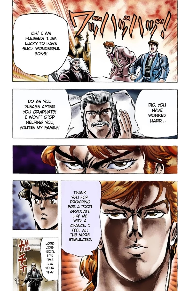 JoJo’s Bizarre Adventure Part 1 – Phantom Blood (Colored) Chapter 6 - Page 14