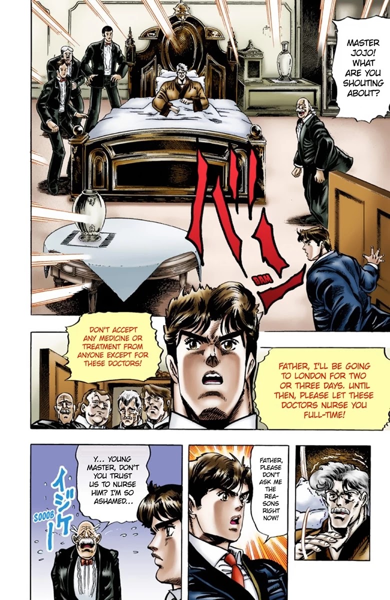 JoJo’s Bizarre Adventure Part 1 – Phantom Blood (Colored) Chapter 8 - Page 2