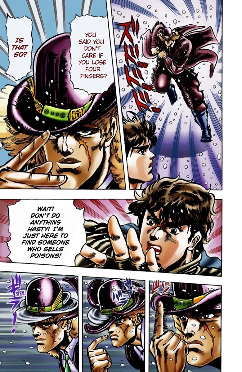 JoJo’s Bizarre Adventure Part 1 – Phantom Blood (Colored) Chapter 9 - Page 4